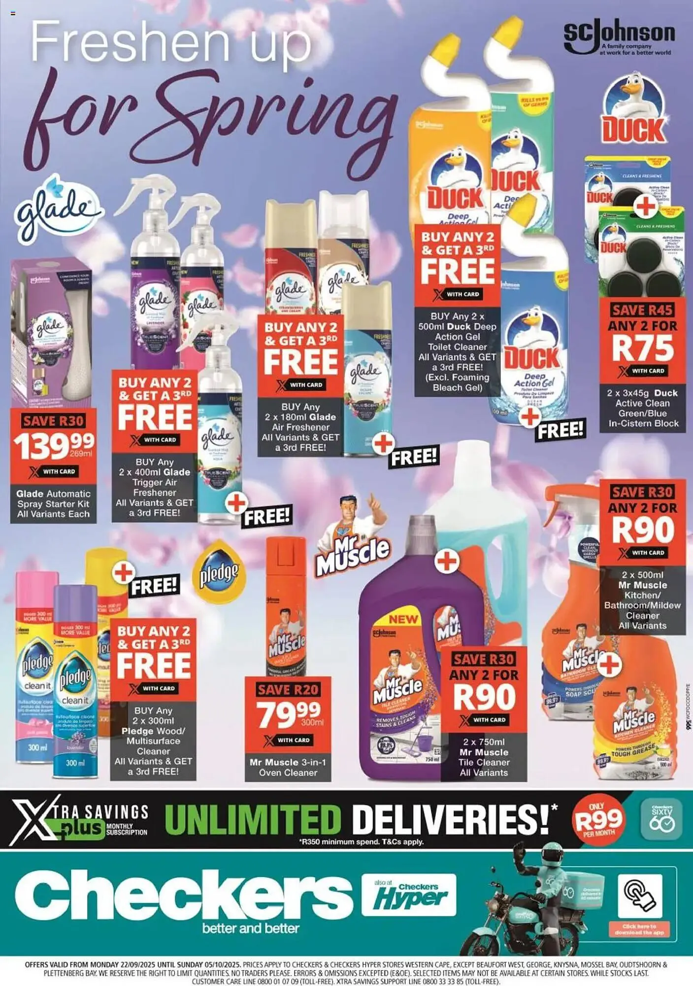 Checkers catalogue from 22 September to 5 October 2025 - Catalogue Page 1