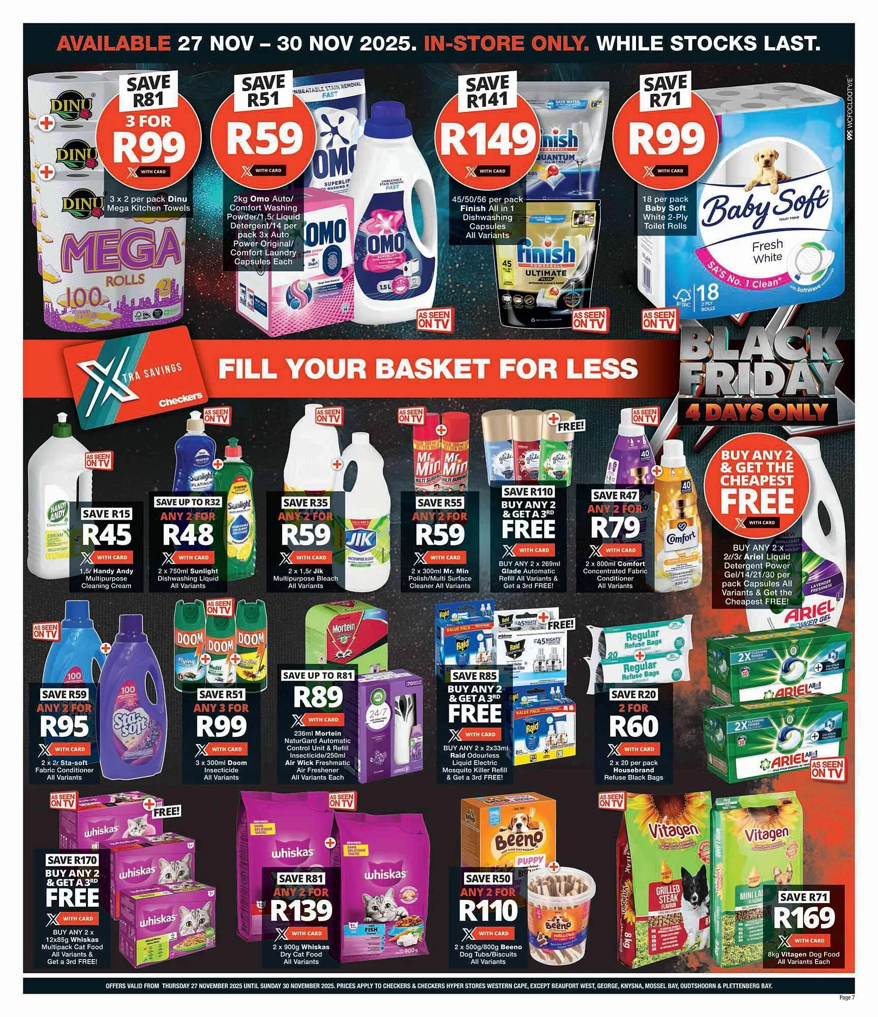 Checkers catalogue from 27 November to 30 November 2025 - Catalogue Page 7