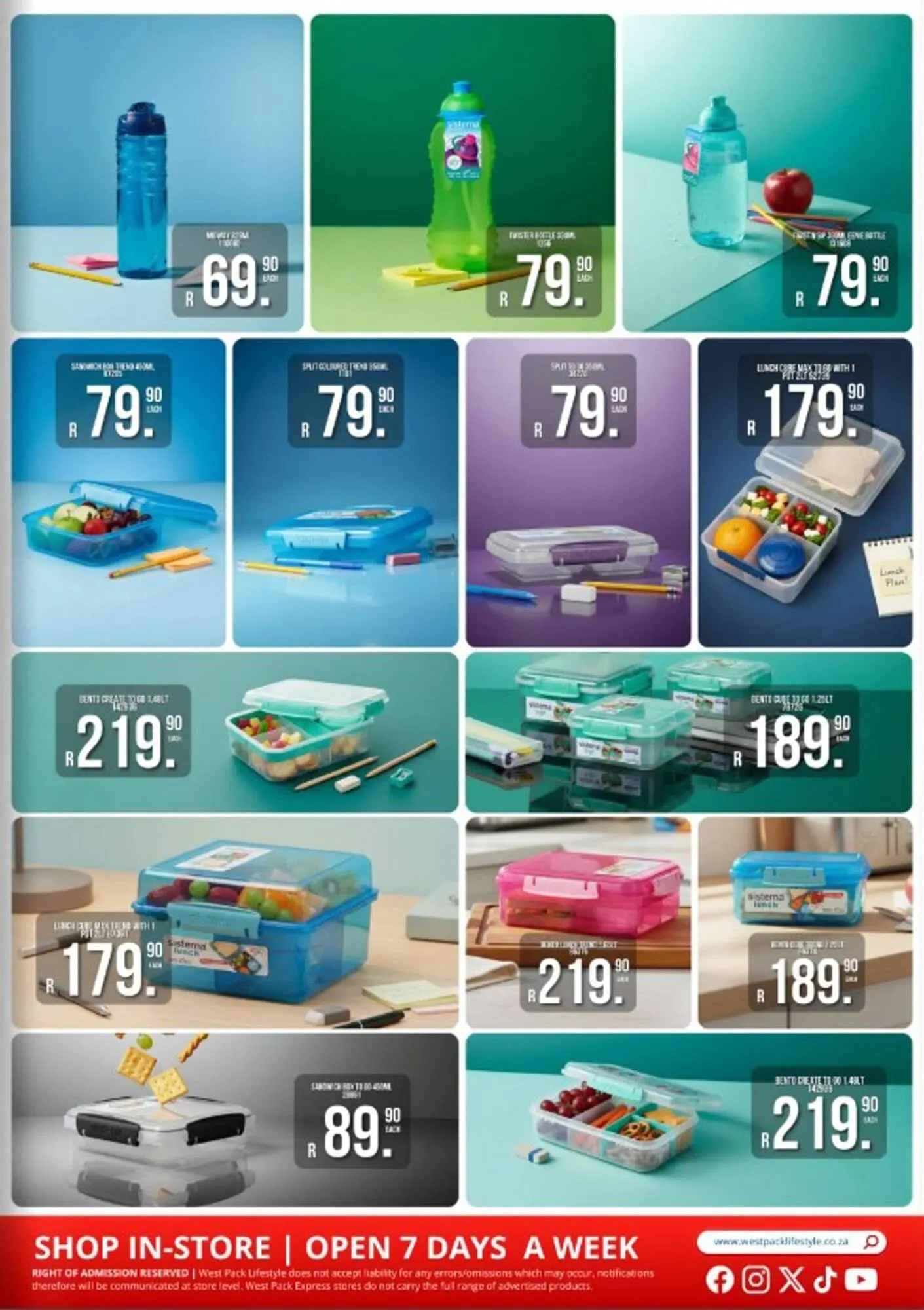 West Pack Lifestyle catalogue from 27 November to 1 February 2026 - Catalogue Page 9