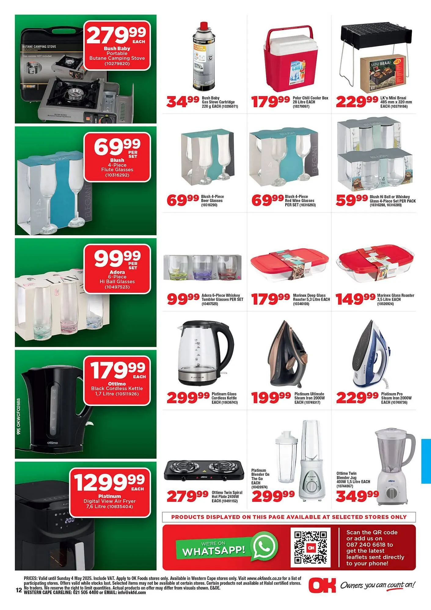 OK Foods catalogue from 23 April to 4 May 2025 - Catalogue Page 12