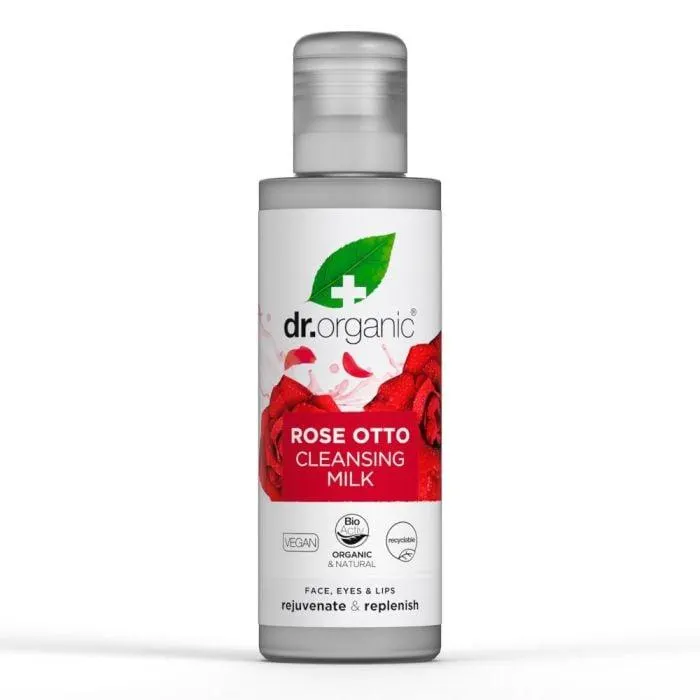 Dr Organic -Cleansing Milk Rose 150ml