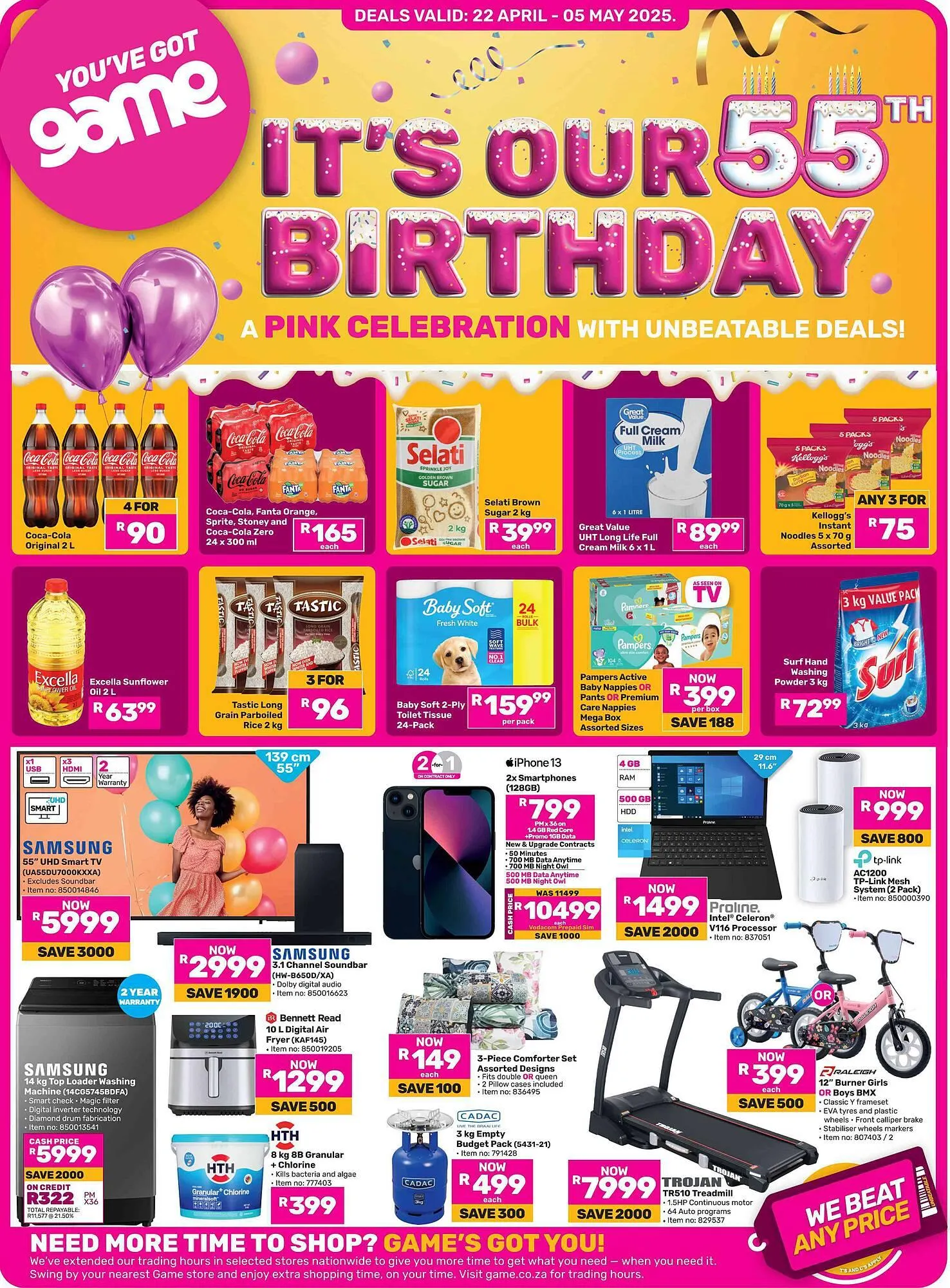 Game catalogue from 22 April to 5 May 2025 - Catalogue Page 1