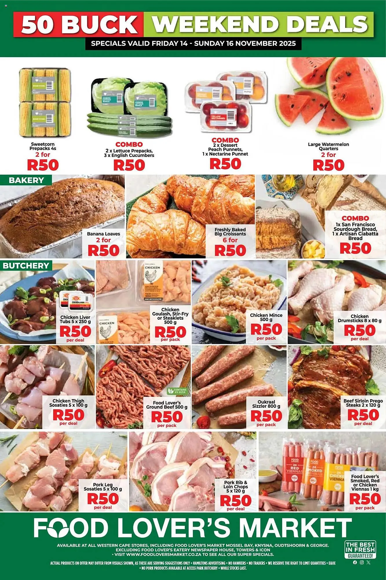 Food Lover's Market catalogue from 13 November to 16 November 2025 - Catalogue Page 1