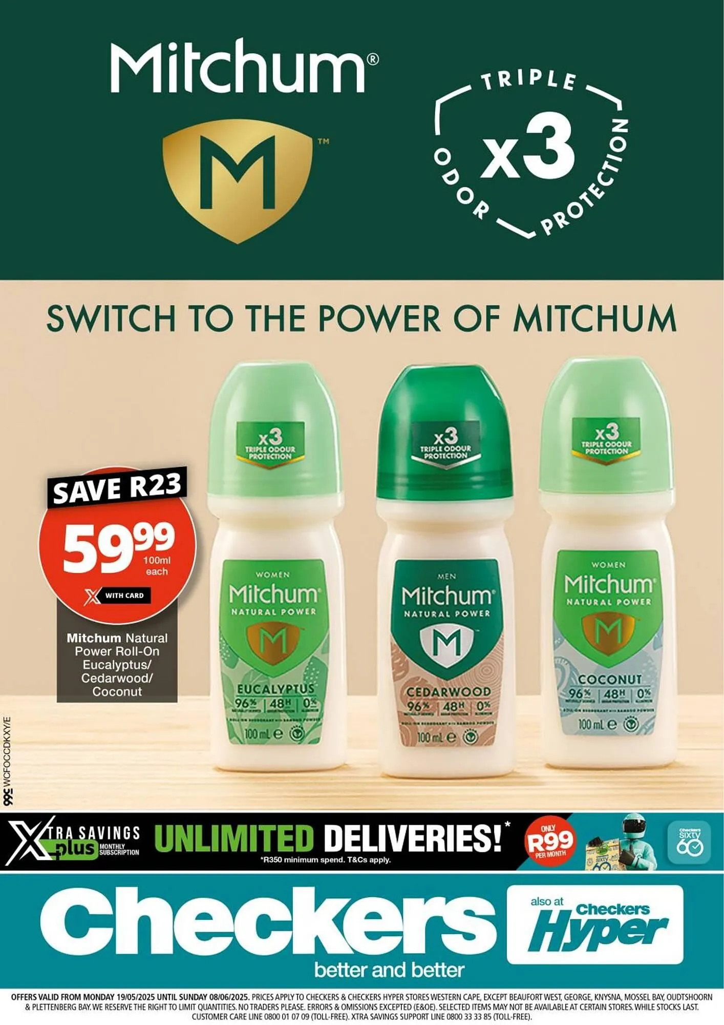 Checkers catalogue from 23 May to 8 June 2025 - Catalogue Page 1