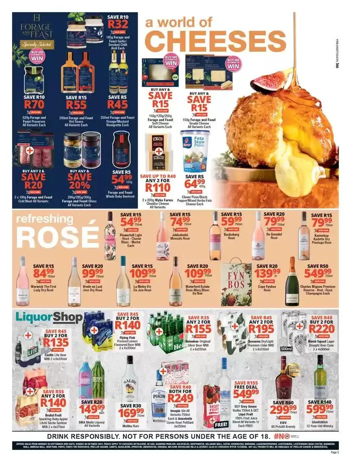Checkers weekly specials from 23 September to 6 October 2024 - Catalogue Page 5