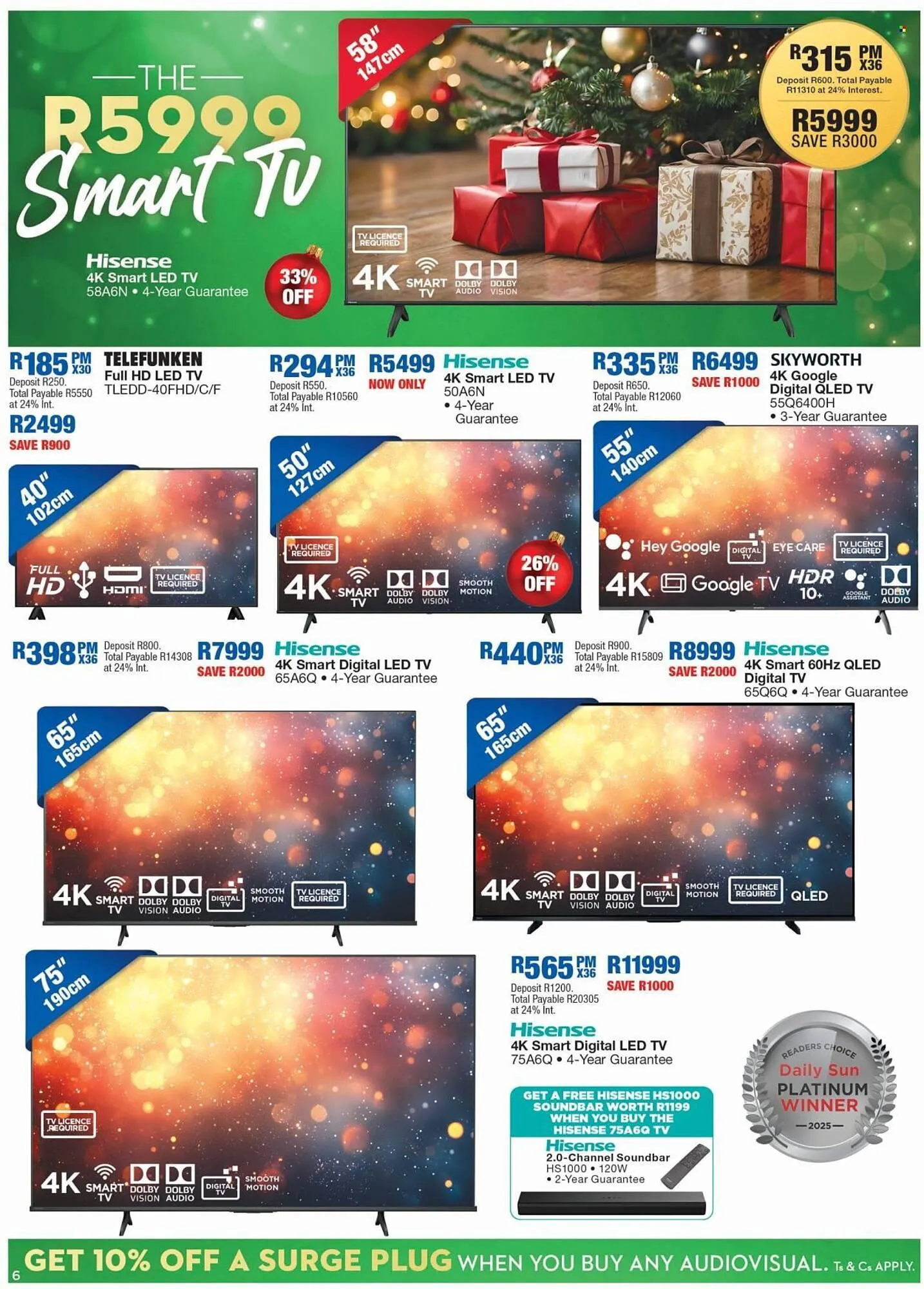 OK Furniture catalogue from 3 November to 23 November 2025 - Catalogue Page 6