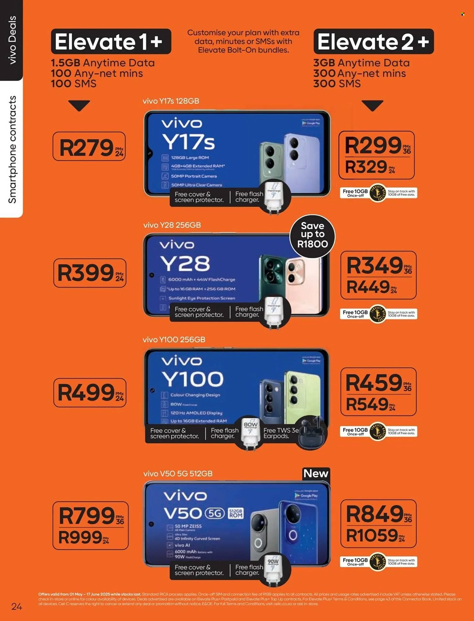 Cell C catalogue from 1 May to 17 June 2025 - Catalogue Page 24