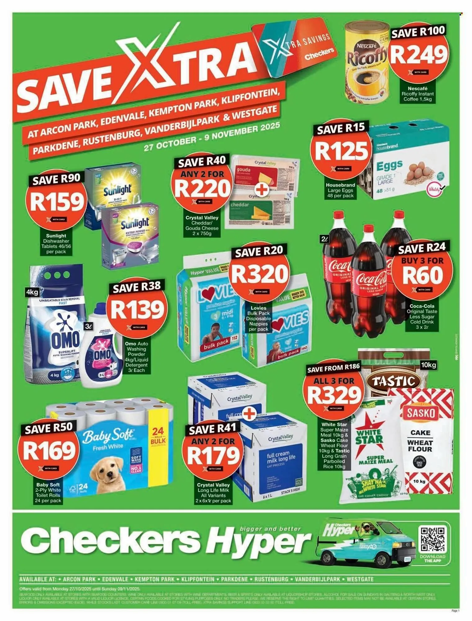 Checkers catalogue from 27 October to 9 November 2025 - Catalogue Page 1