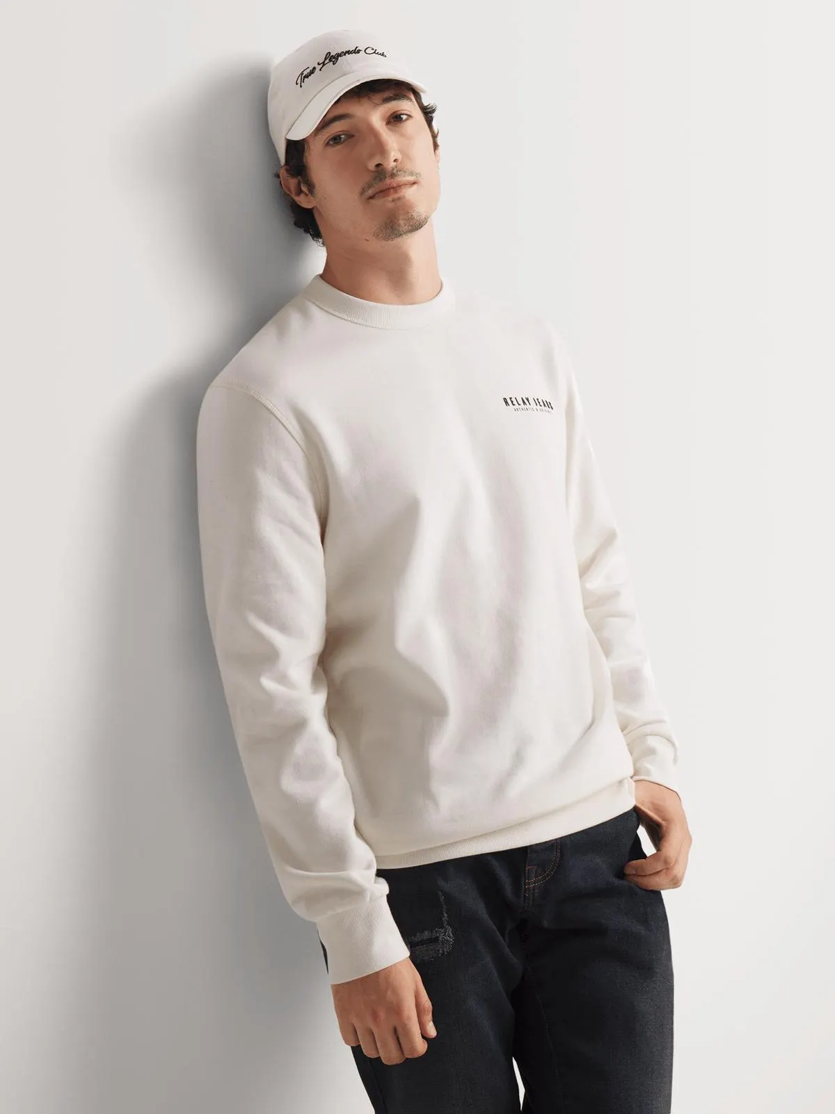 Relay Jeans Men's Natural Sweater