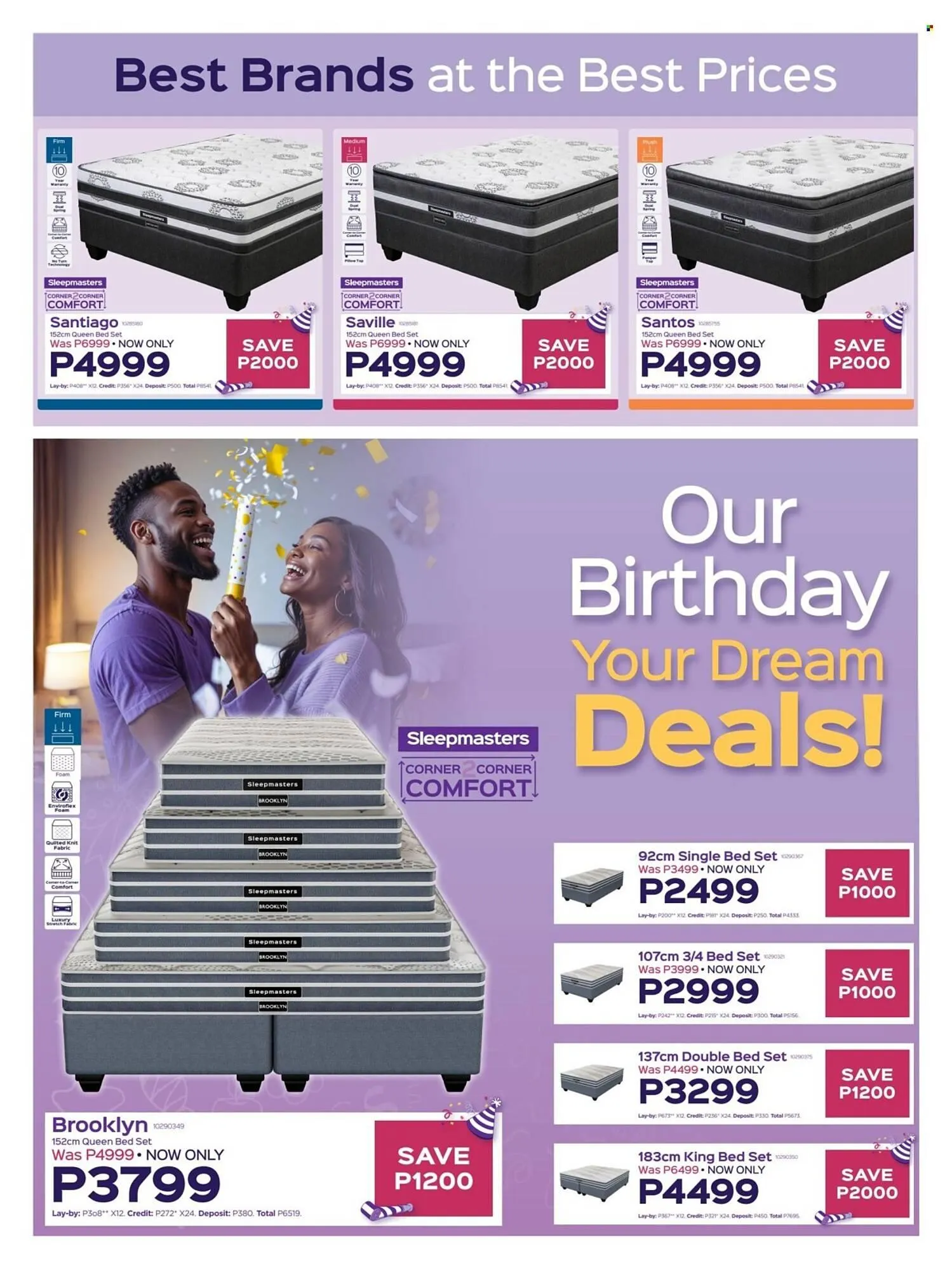 Sleepmasters catalogue from 14 April to 18 May 2025 - Catalogue Page 2