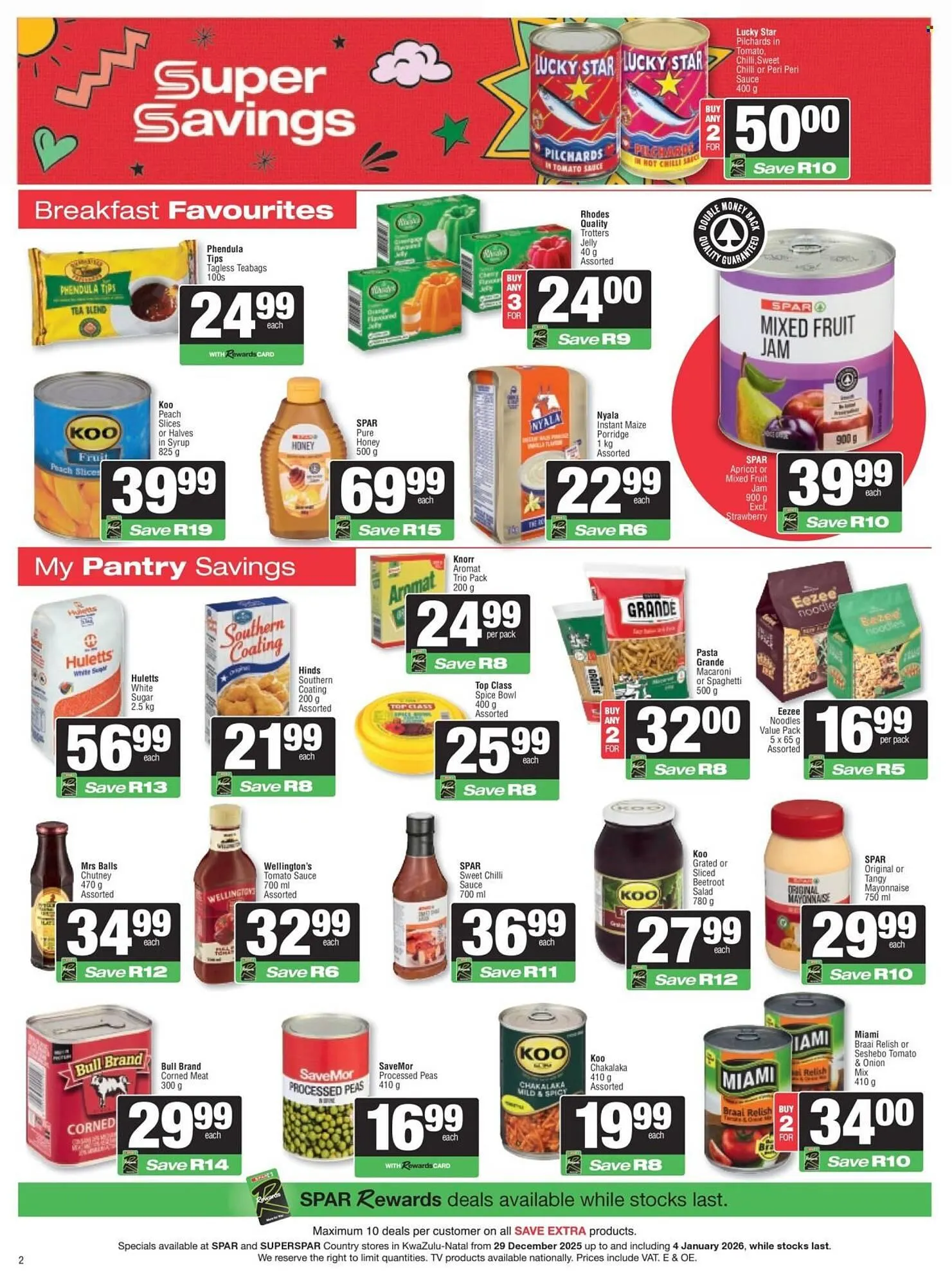 Spar catalogue from 29 December to 4 January 2026 - Catalogue Page 2