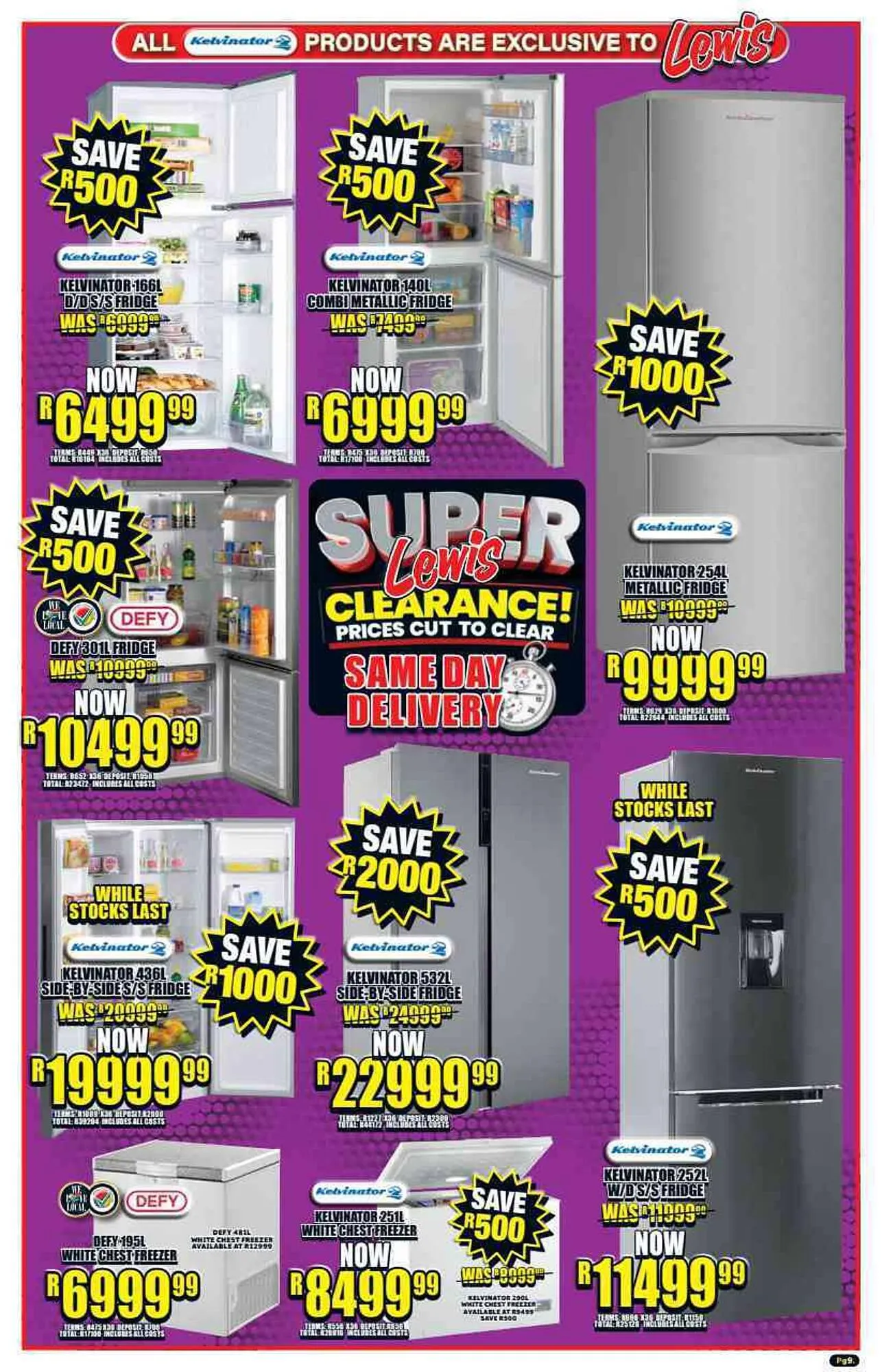 Lewis catalogue from 24 February to 13 April 2025 - Catalogue Page 9