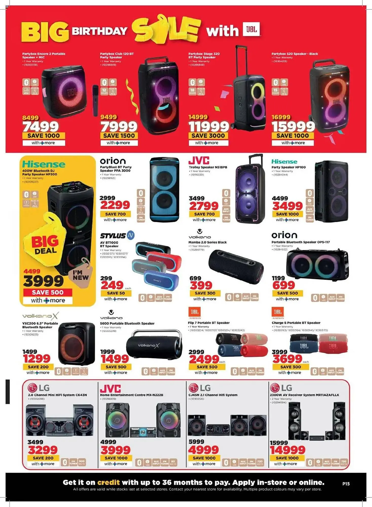 HiFi Corp catalogue from 25 September to 28 October 2025 - Catalogue Page 15
