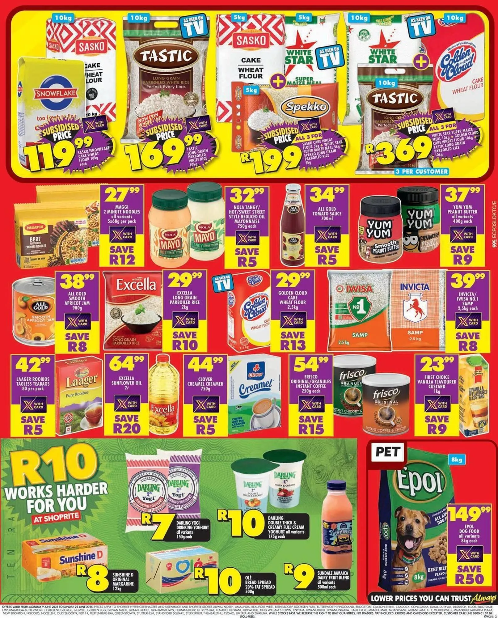 Shoprite catalogue from 9 June to 22 June 2025 - Catalogue Page 5