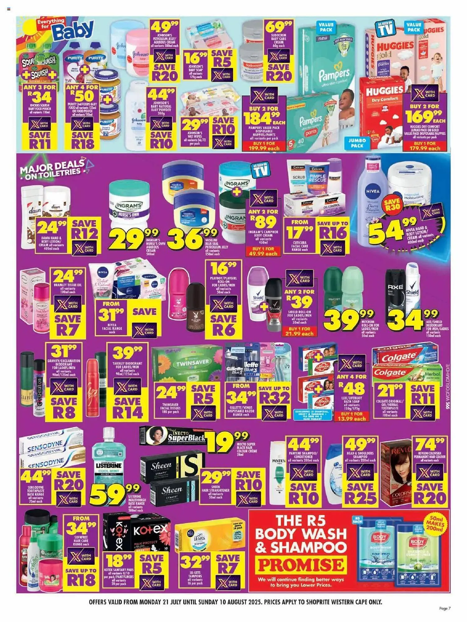 Shoprite catalogue from 21 July to 10 August 2025 - Catalogue Page 7