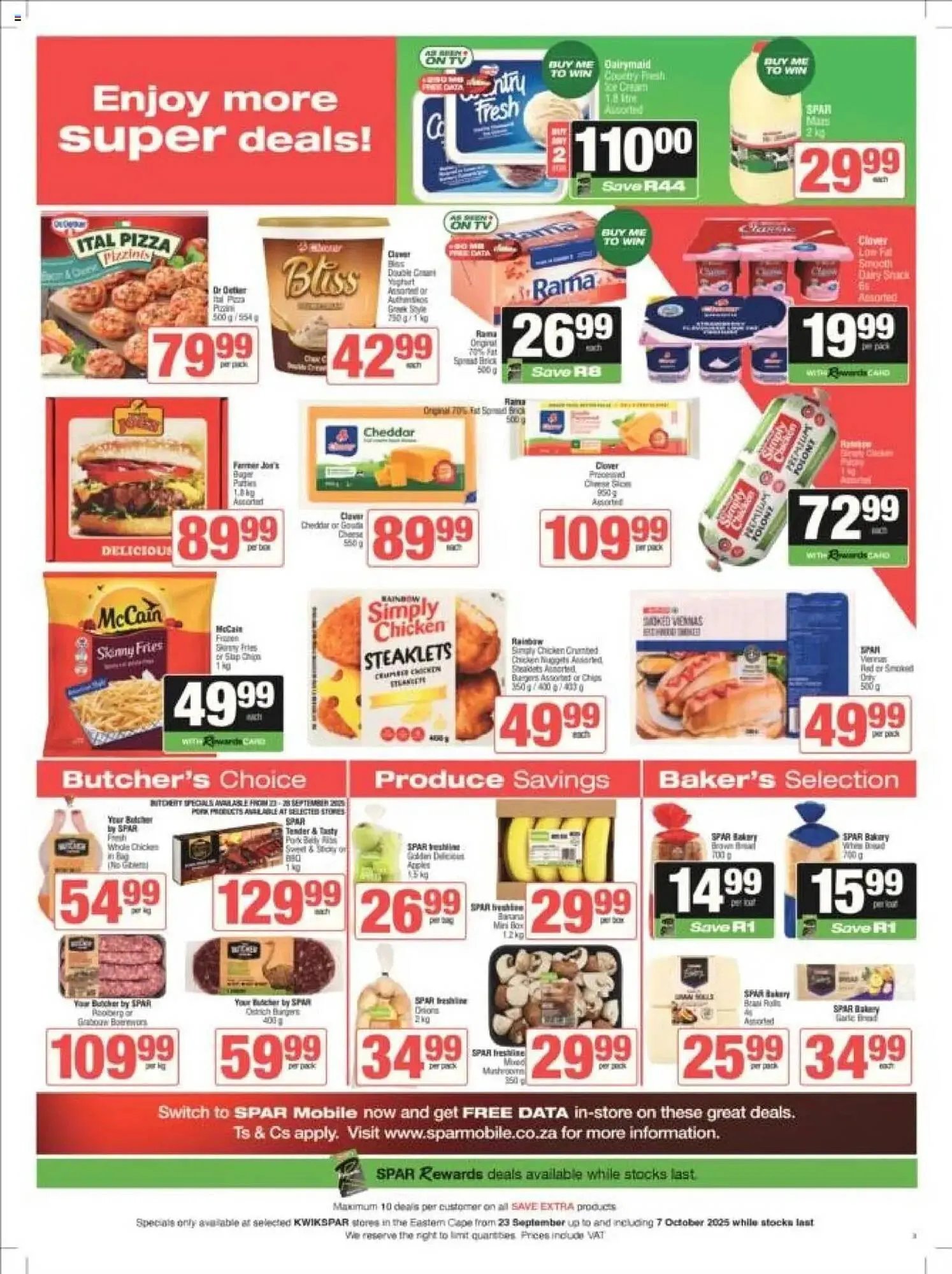 KwikSpar catalogue from 23 September to 7 October 2025 - Catalogue Page 3