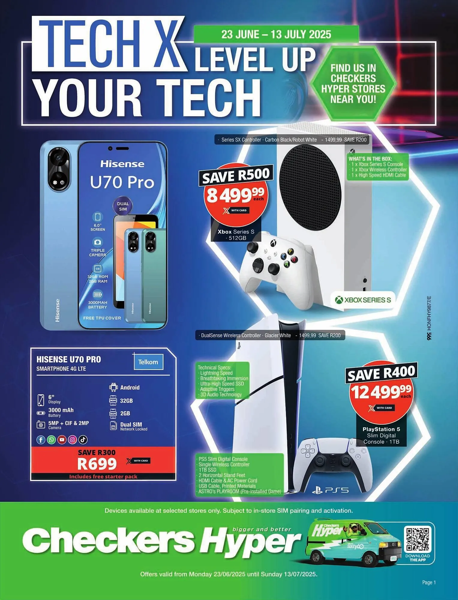 Checkers catalogue from 23 June to 13 July 2025 - Catalogue Page 1