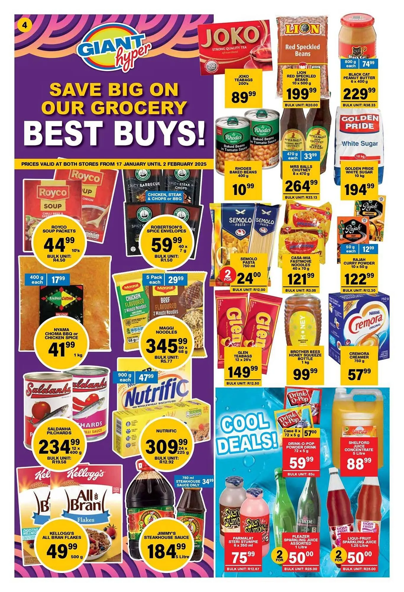 Giant Hyper catalogue from 17 January to 2 February 2025 - Catalogue Page 4