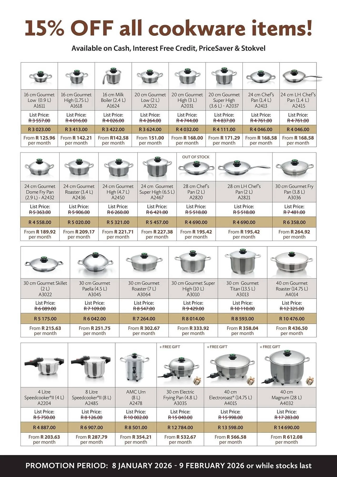 AMC Cookware catalogue from 8 January to 9 February 2026 - Catalogue Page 5