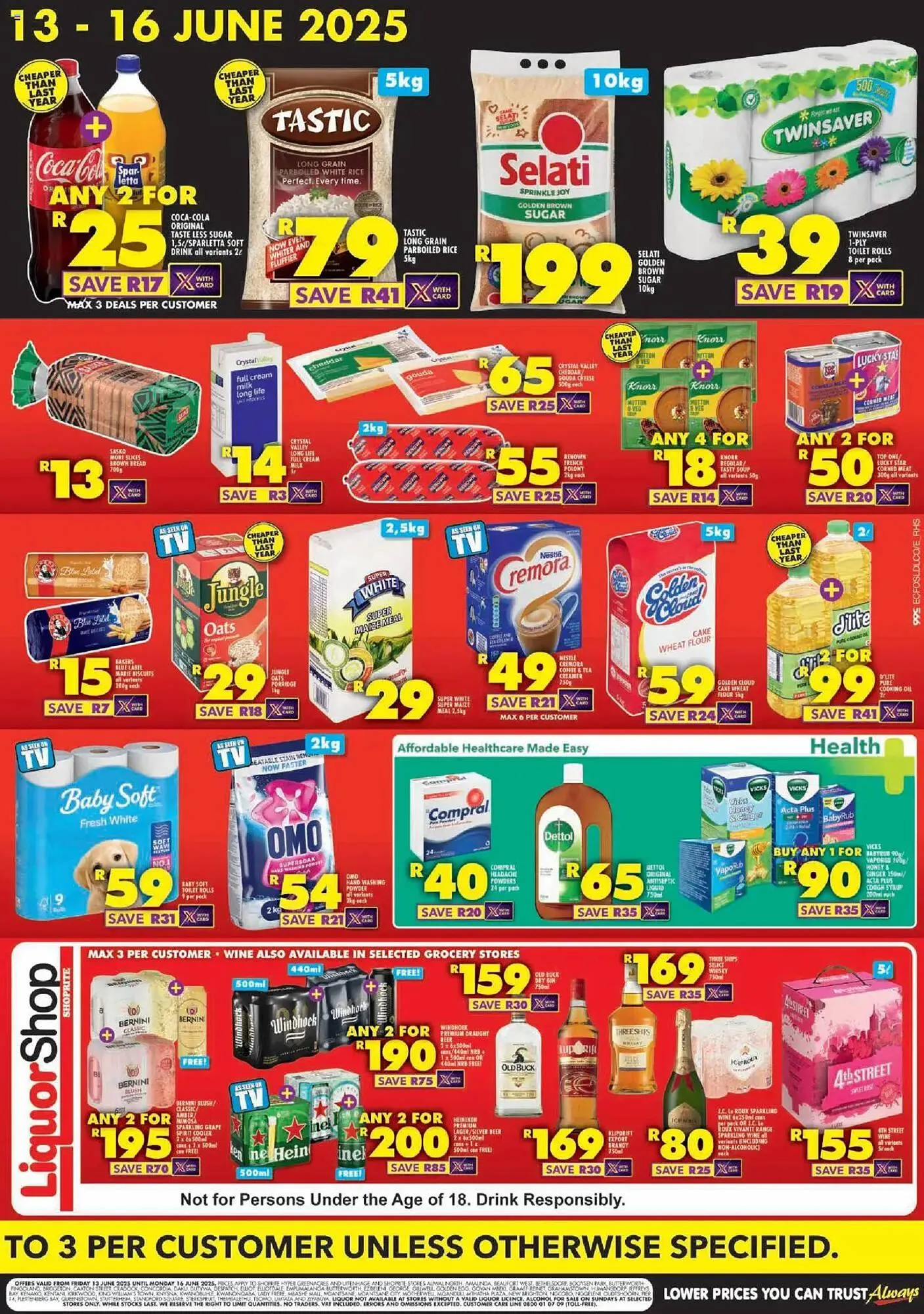 Shoprite catalogue from 13 June to 16 June 2025 - Catalogue Page 2
