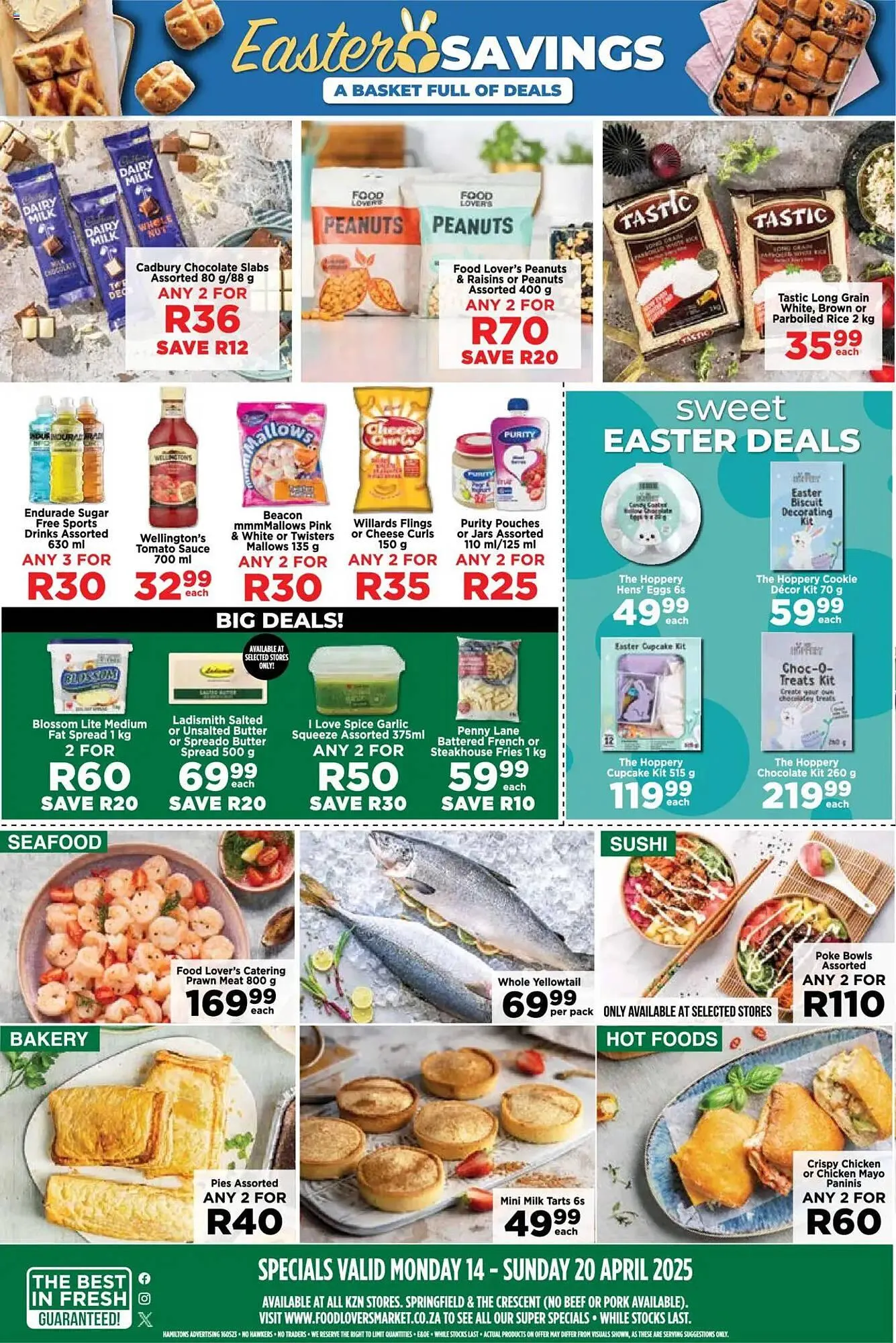 Food Lover's Market catalogue from 14 April to 20 April 2025 - Catalogue Page 1