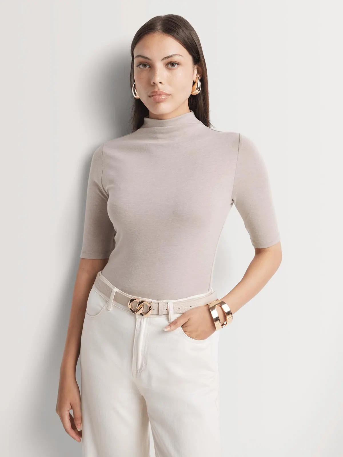 Ballerina Sleeve Soft Touch Top