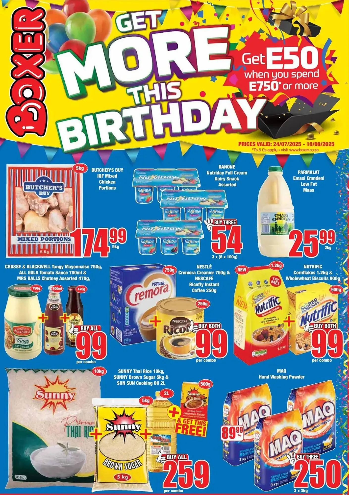 Boxer catalogue from 24 July to 10 August 2025 - Catalogue Page 1