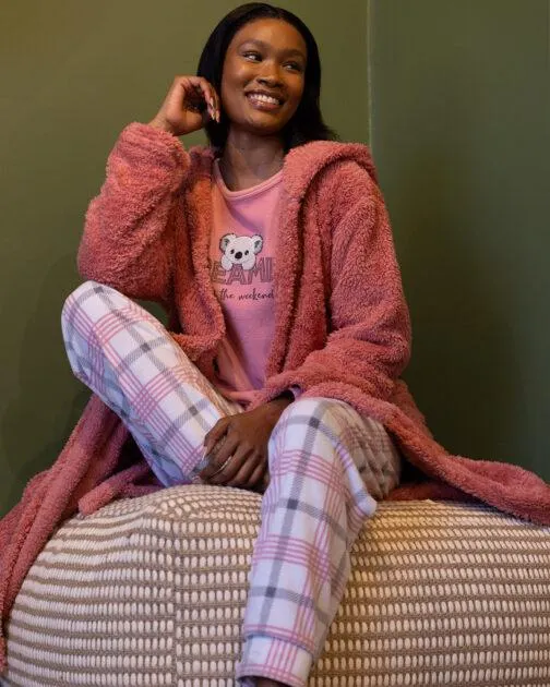 Ladies Fleece PJ Set