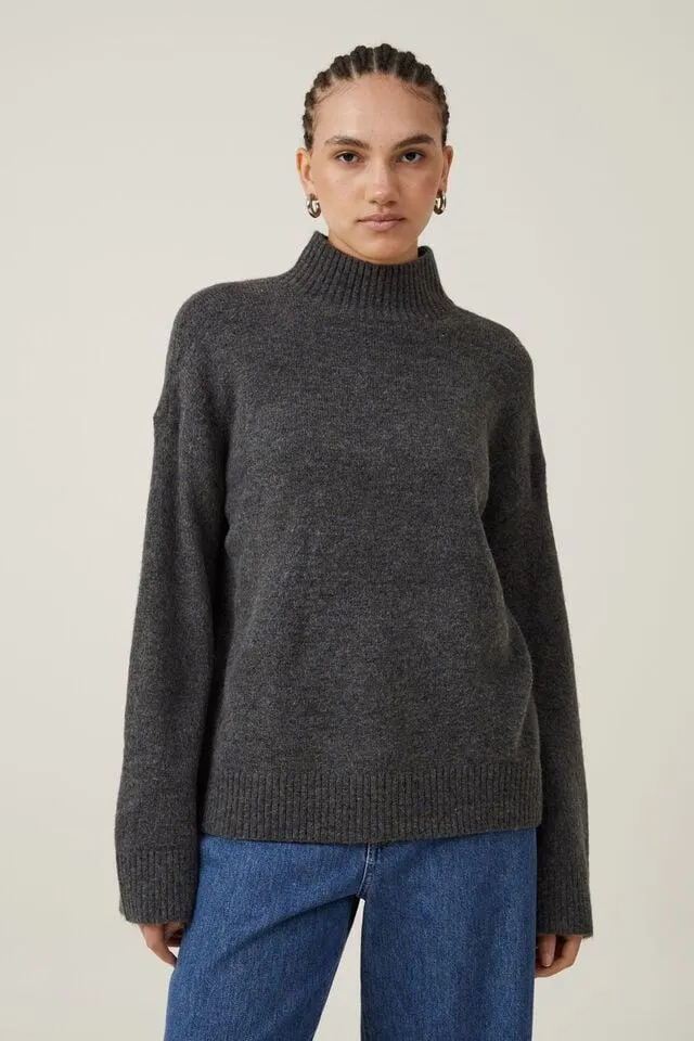 Luxe Mock Neck