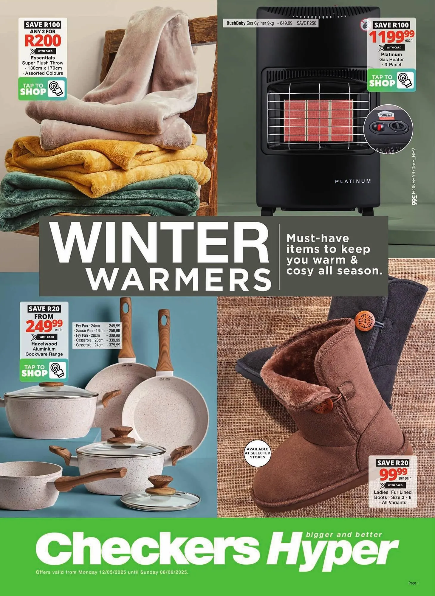 Checkers catalogue from 12 May to 18 May 2025 - Catalogue Page 1