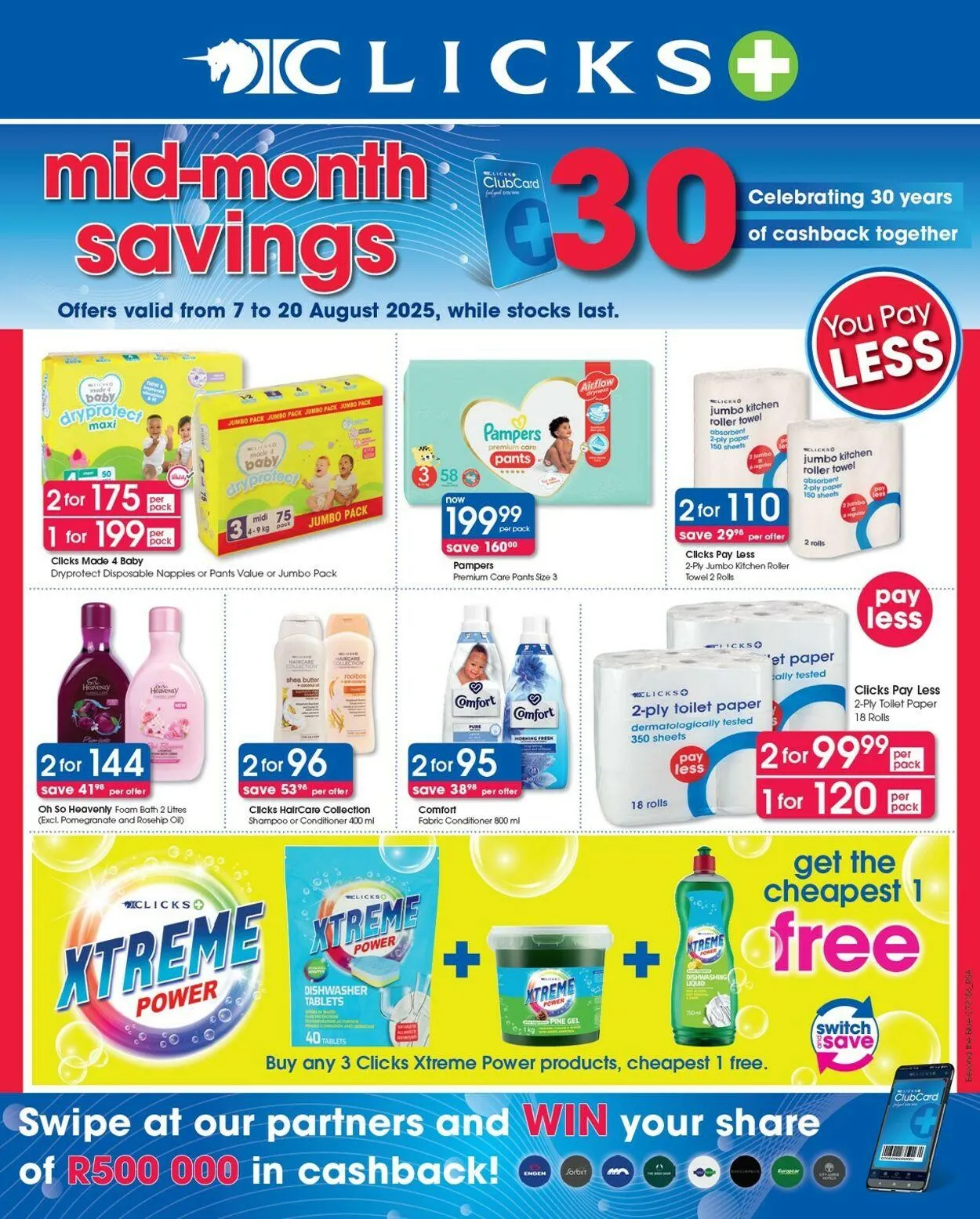 Clicks Current catalogue from 26 August to 9 September 2025 - Catalogue Page 1