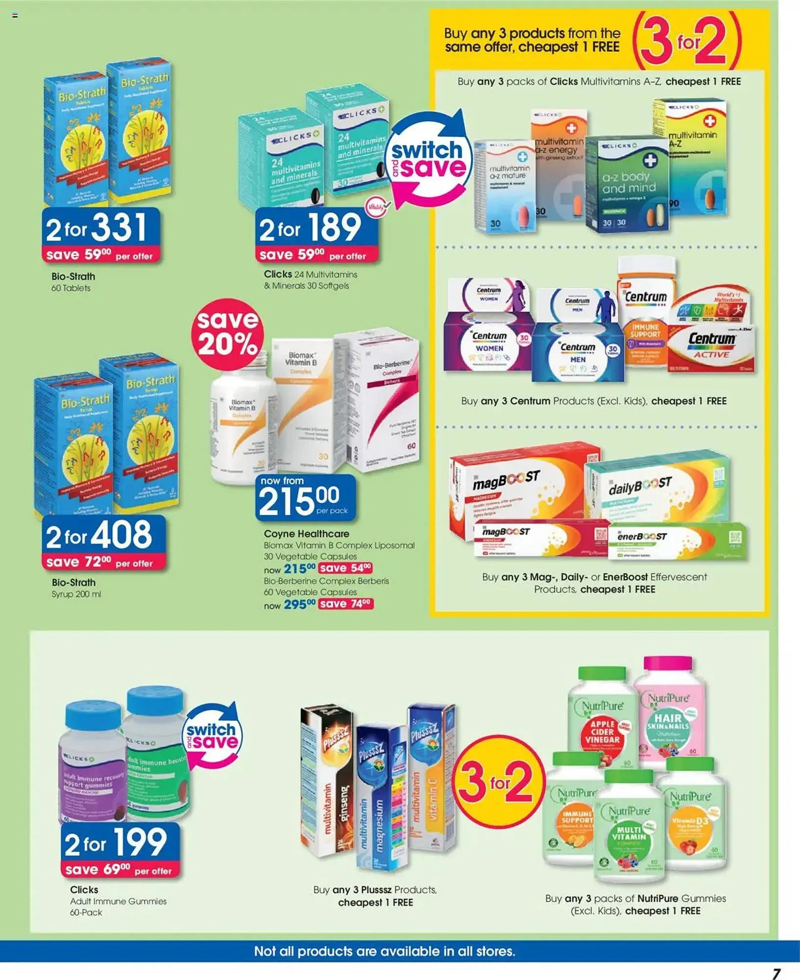 Clicks catalogue from 20 February to 19 March 2025 - Catalogue Page 7