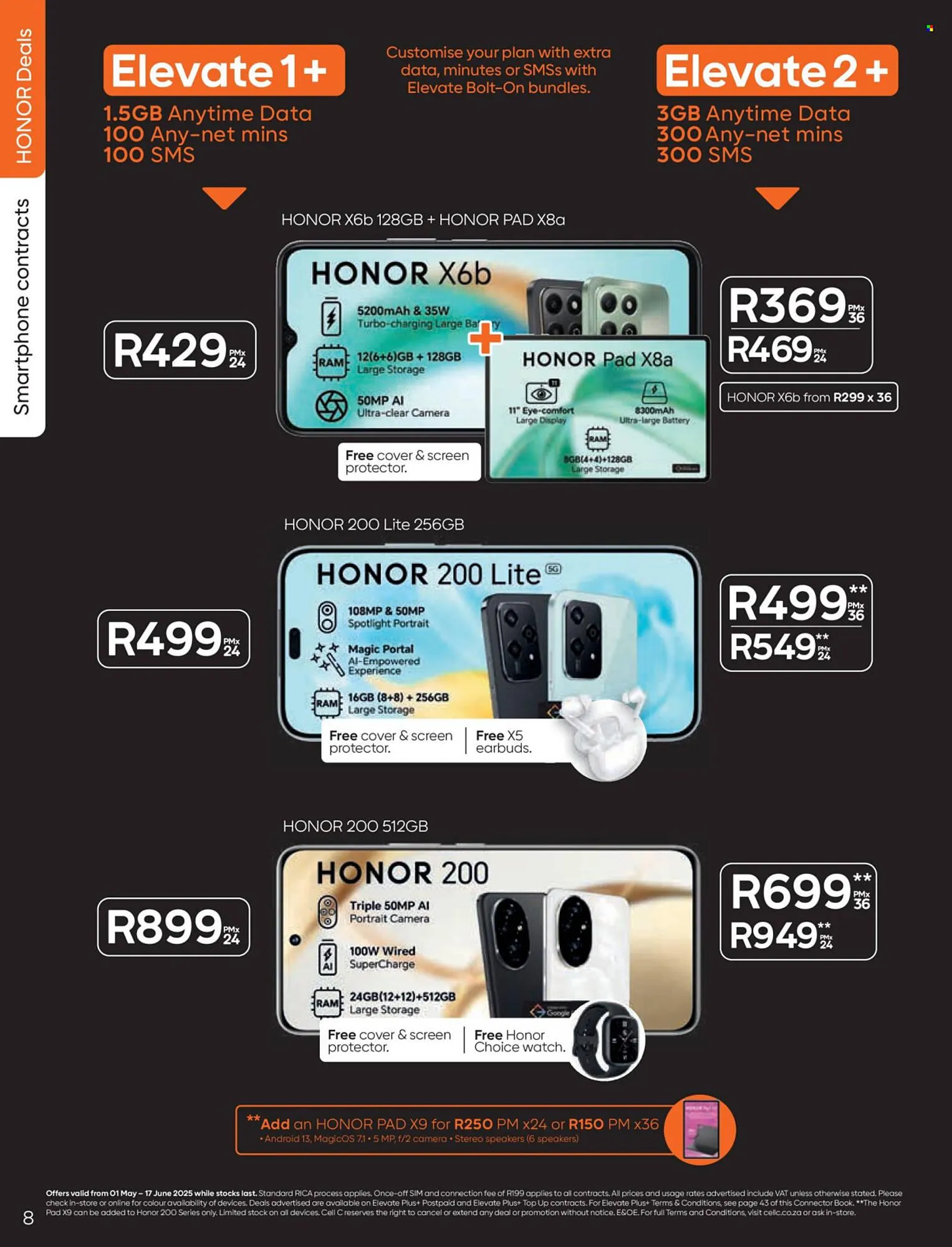 Cell C catalogue from 1 May to 17 June 2025 - Catalogue Page 8