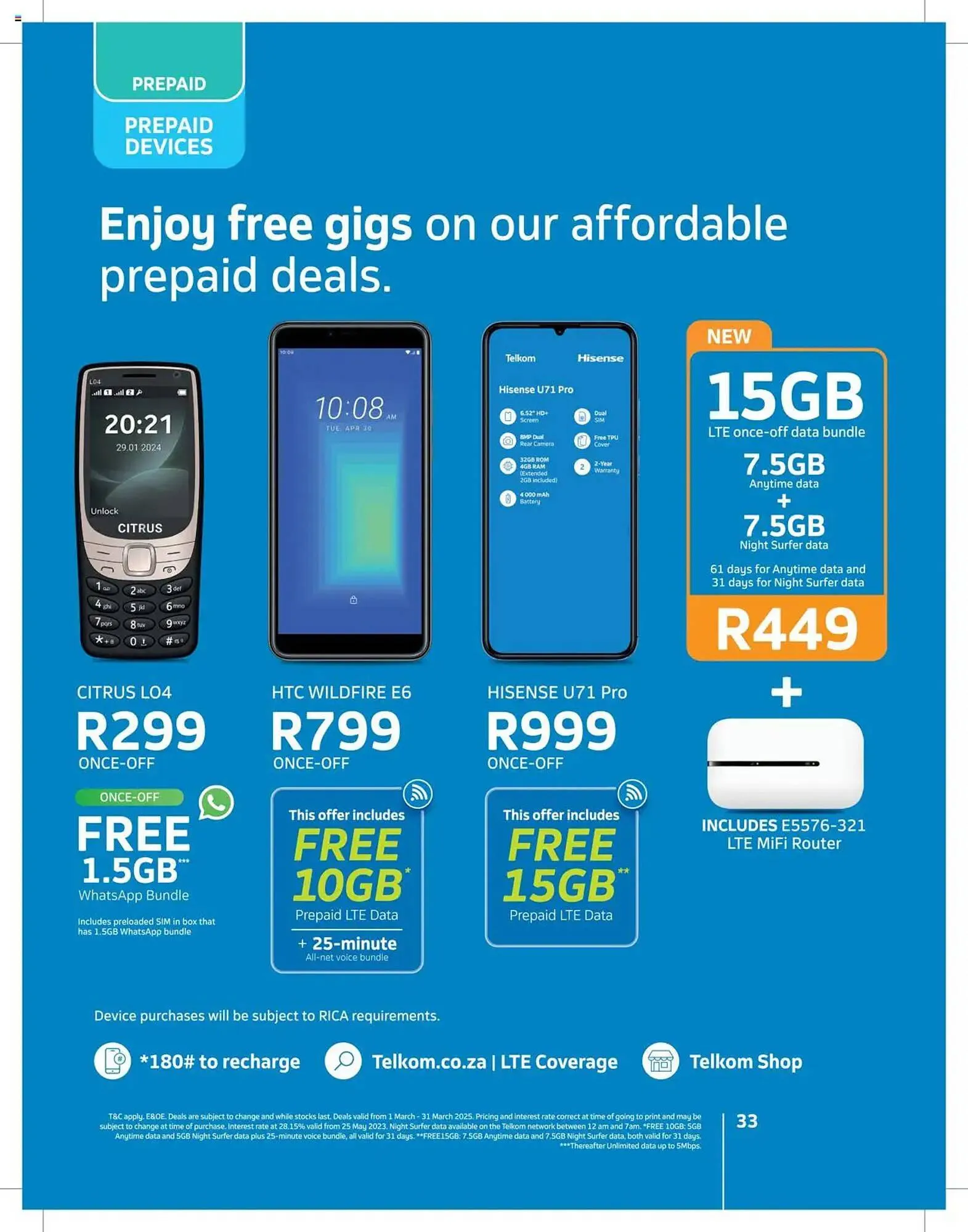 Telkom catalogue from 1 March to 31 March 2025 - Catalogue Page 33