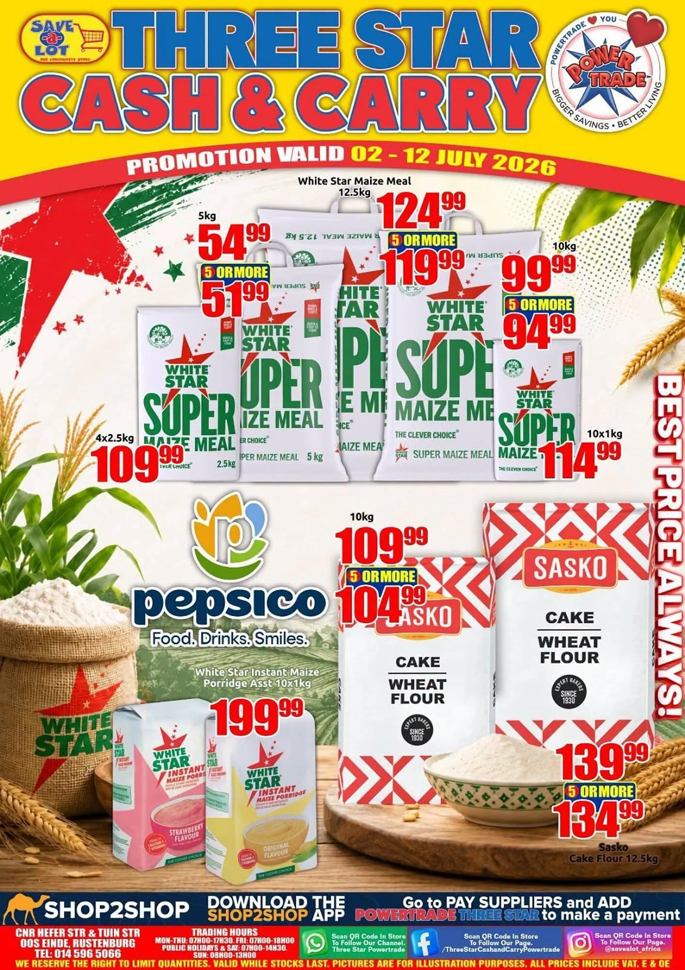 Three Star Cash and Carry catalogue from 2 July to 12 July 2026 - Catalogue Page 5