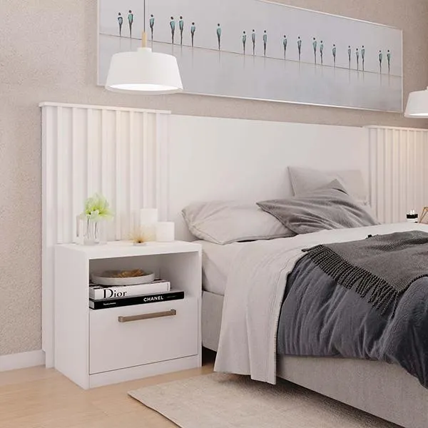 Lucius Headboard & Pedestals