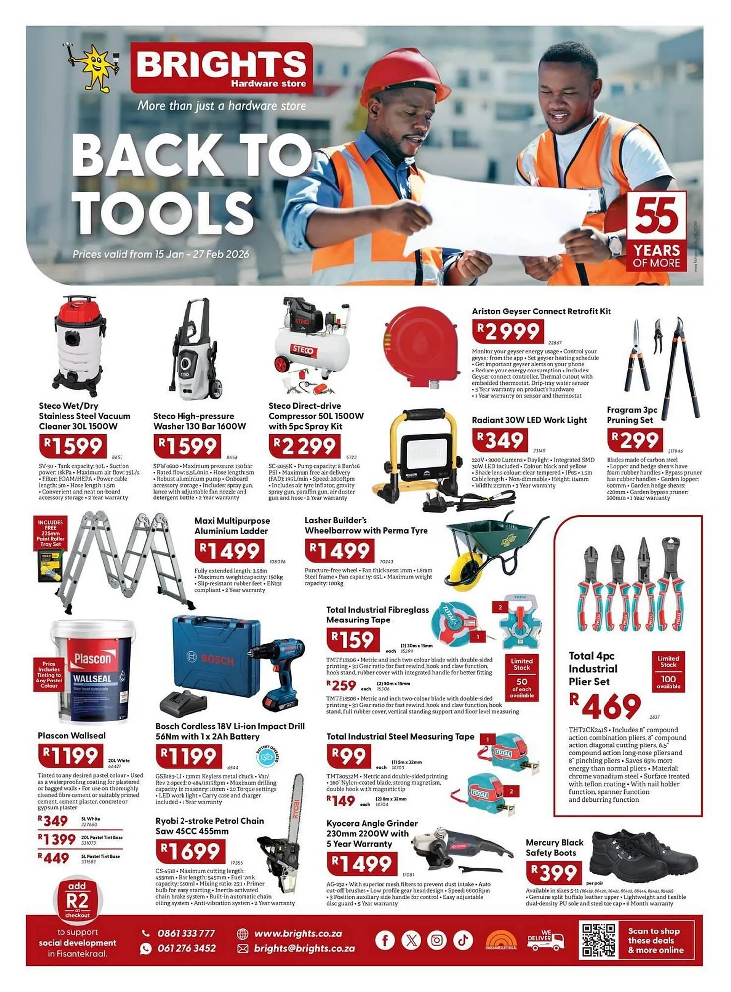Brights Hardware catalogue from 15 January to 27 February 2026 - Catalogue Page 1