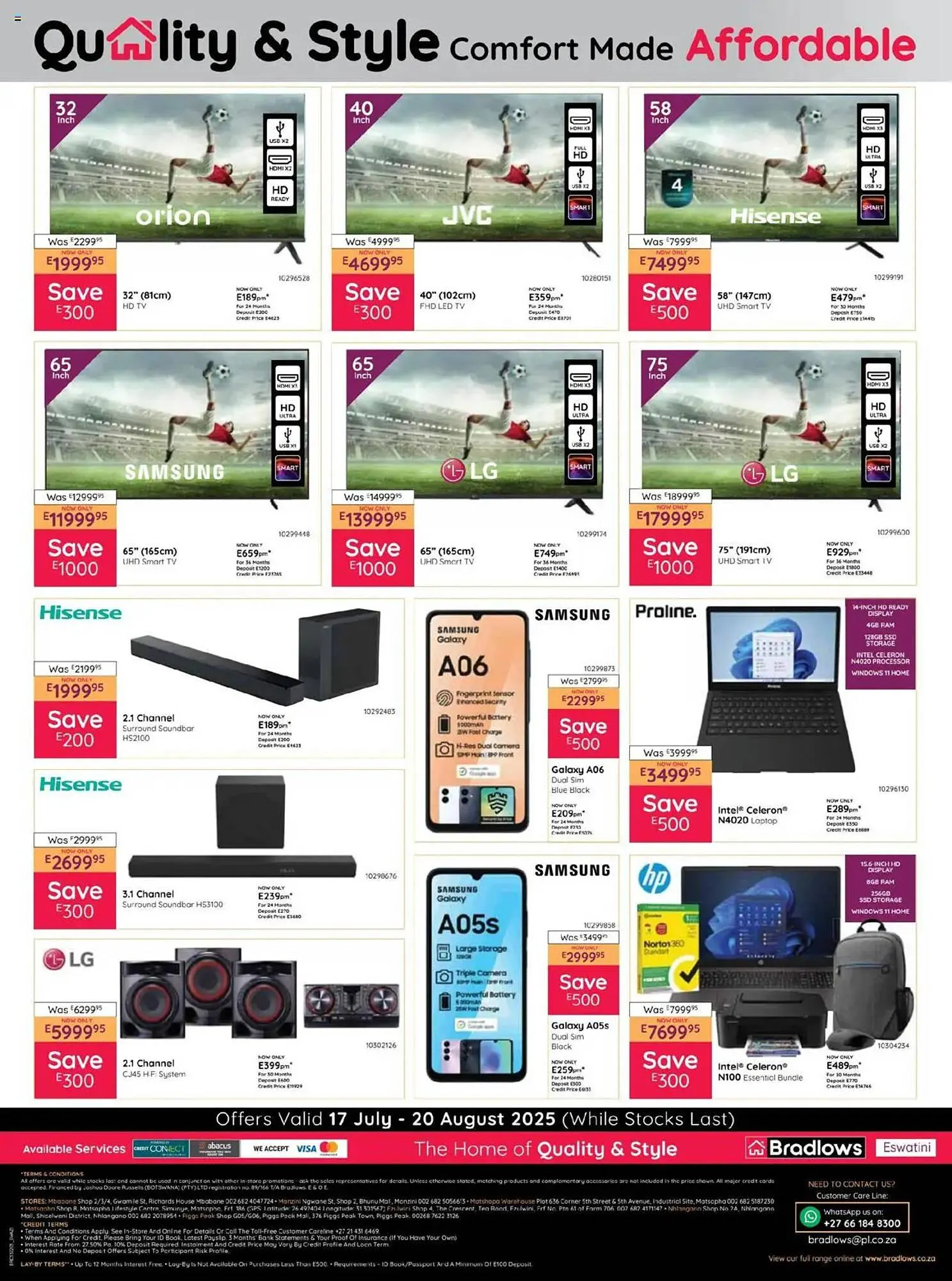 Bradlows catalogue from 17 July to 20 August 2025 - Catalogue Page 8