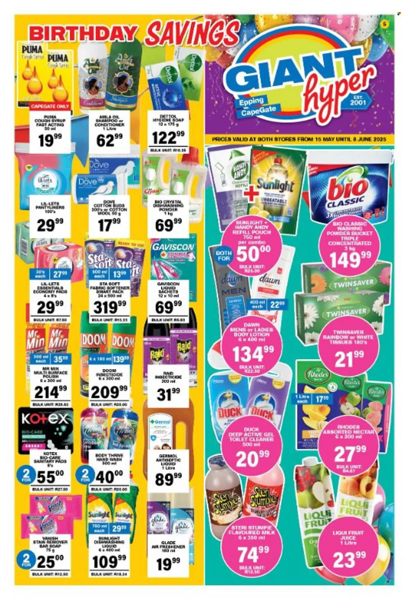Giant Hyper catalogue from 15 May to 8 June 2025 - Catalogue Page 5
