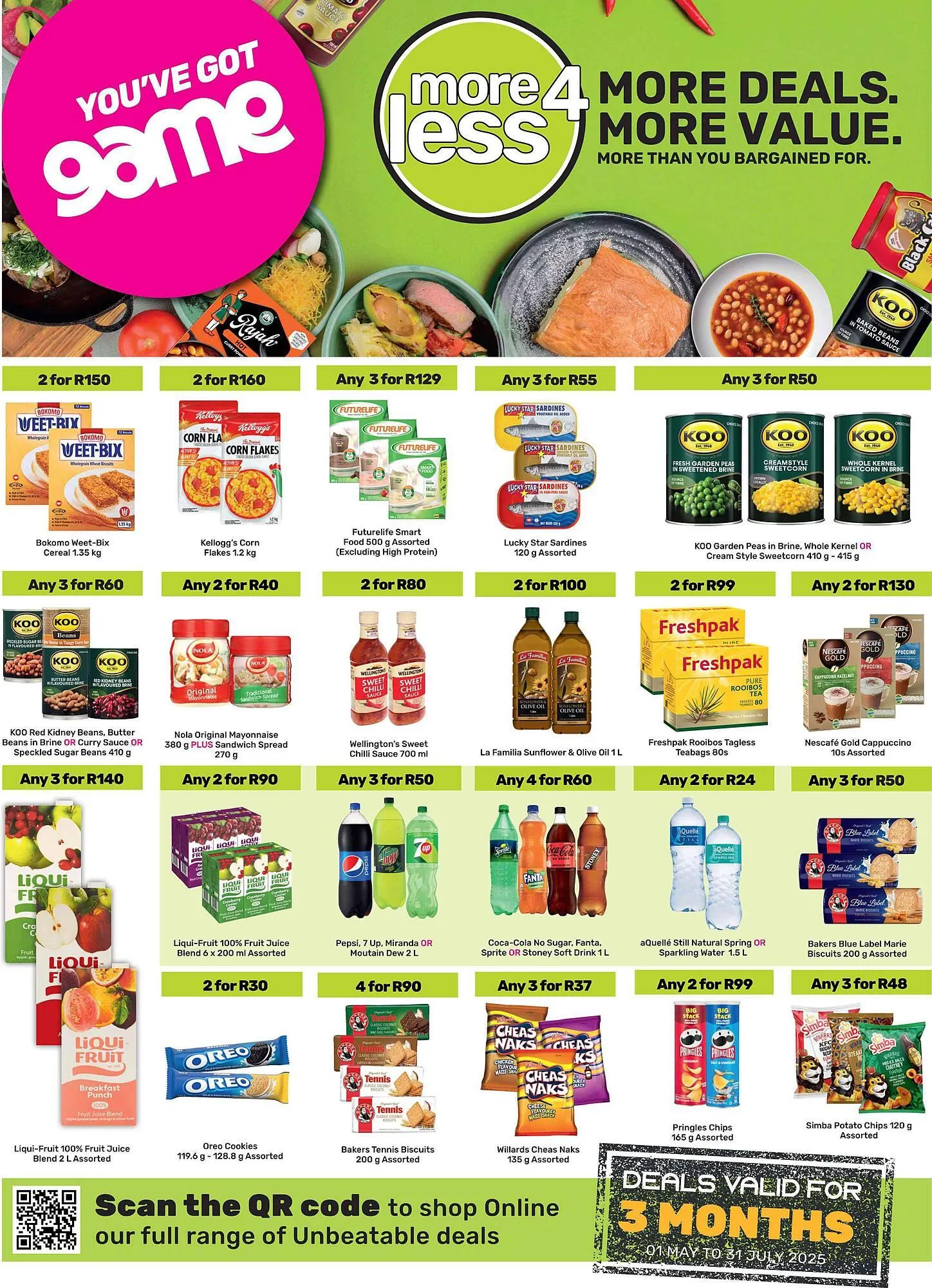 Game catalogue from 1 May to 31 July 2025 - Catalogue Page 1