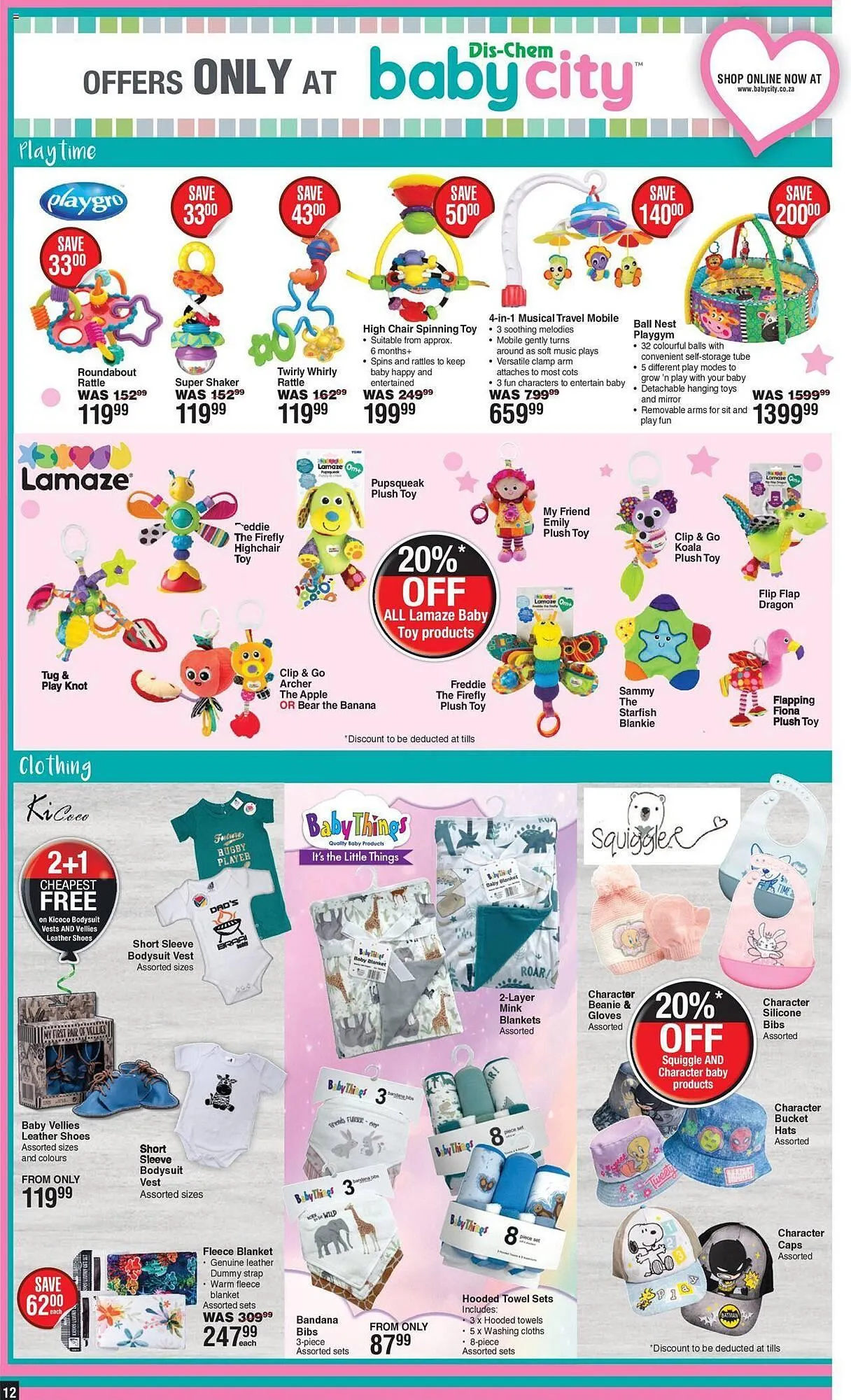 Baby City catalogue from 17 October to 10 November 2024 - Catalogue Page 12