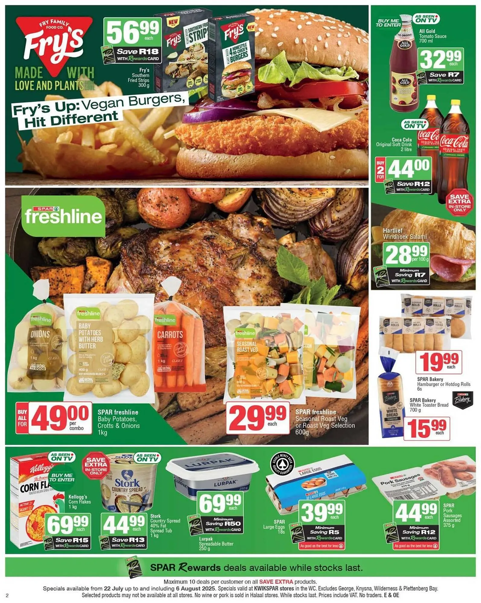 KwikSpar catalogue from 22 July to 6 August 2025 - Catalogue Page 2