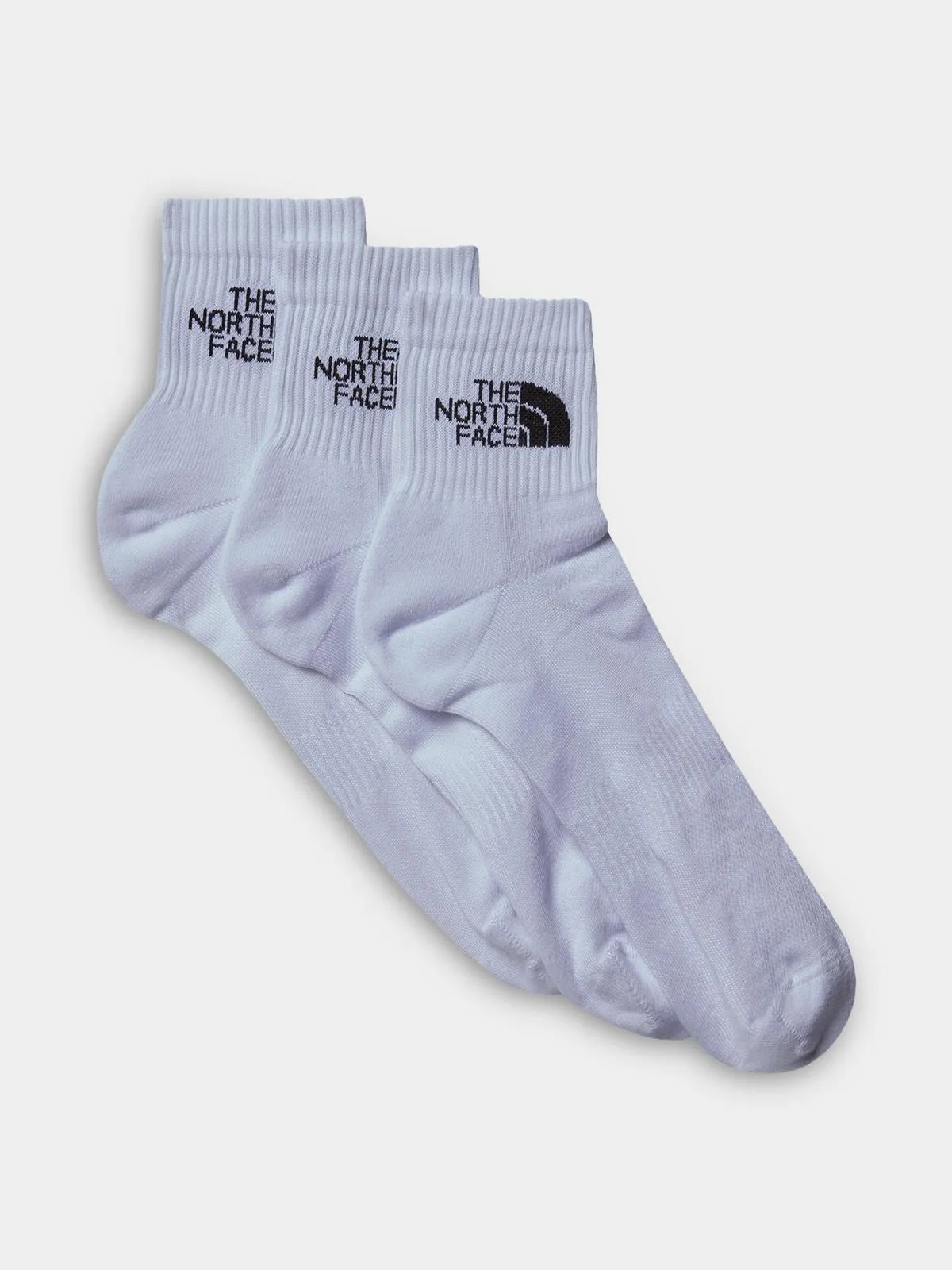 Men's The North Face Grey Multi Sport Cush Quarter Socks