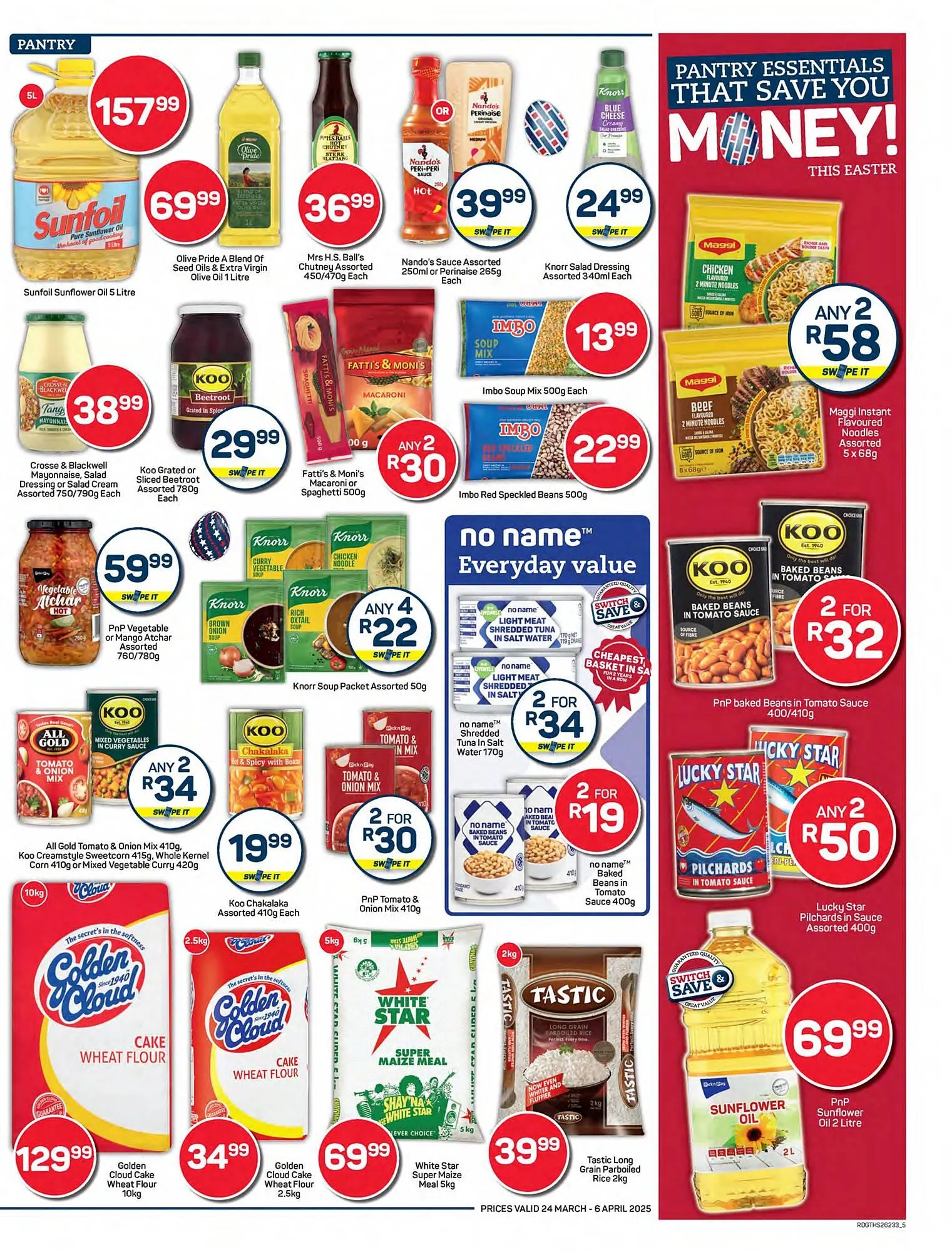 Pick n Pay catalogue from 24 March to 6 April 2025 - Catalogue Page 5