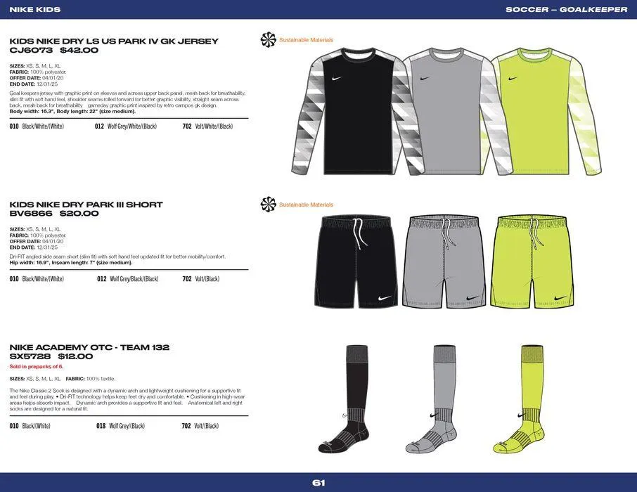 Nike Kids from 14 June to 31 December 2024 - Catalogue Page 61
