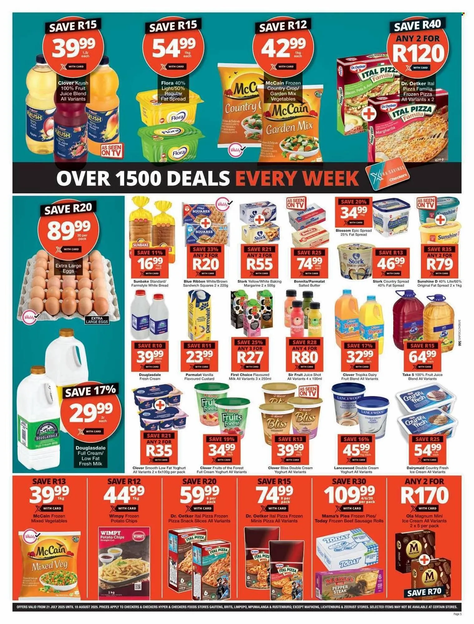 Checkers catalogue from 21 July to 10 August 2025 - Catalogue Page 5