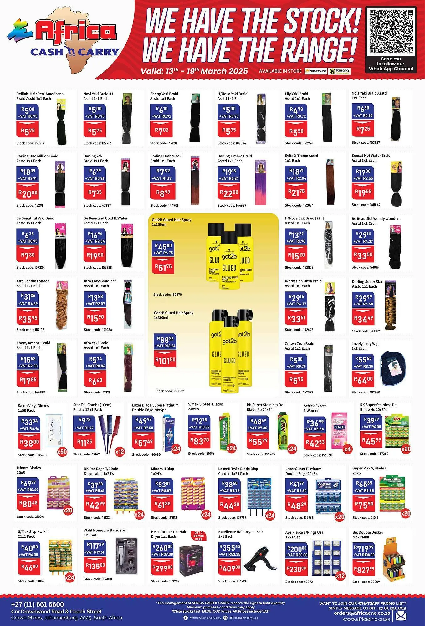 Africa Cash and Carry catalogue from 13 March to 19 March 2025 - Catalogue Page 8