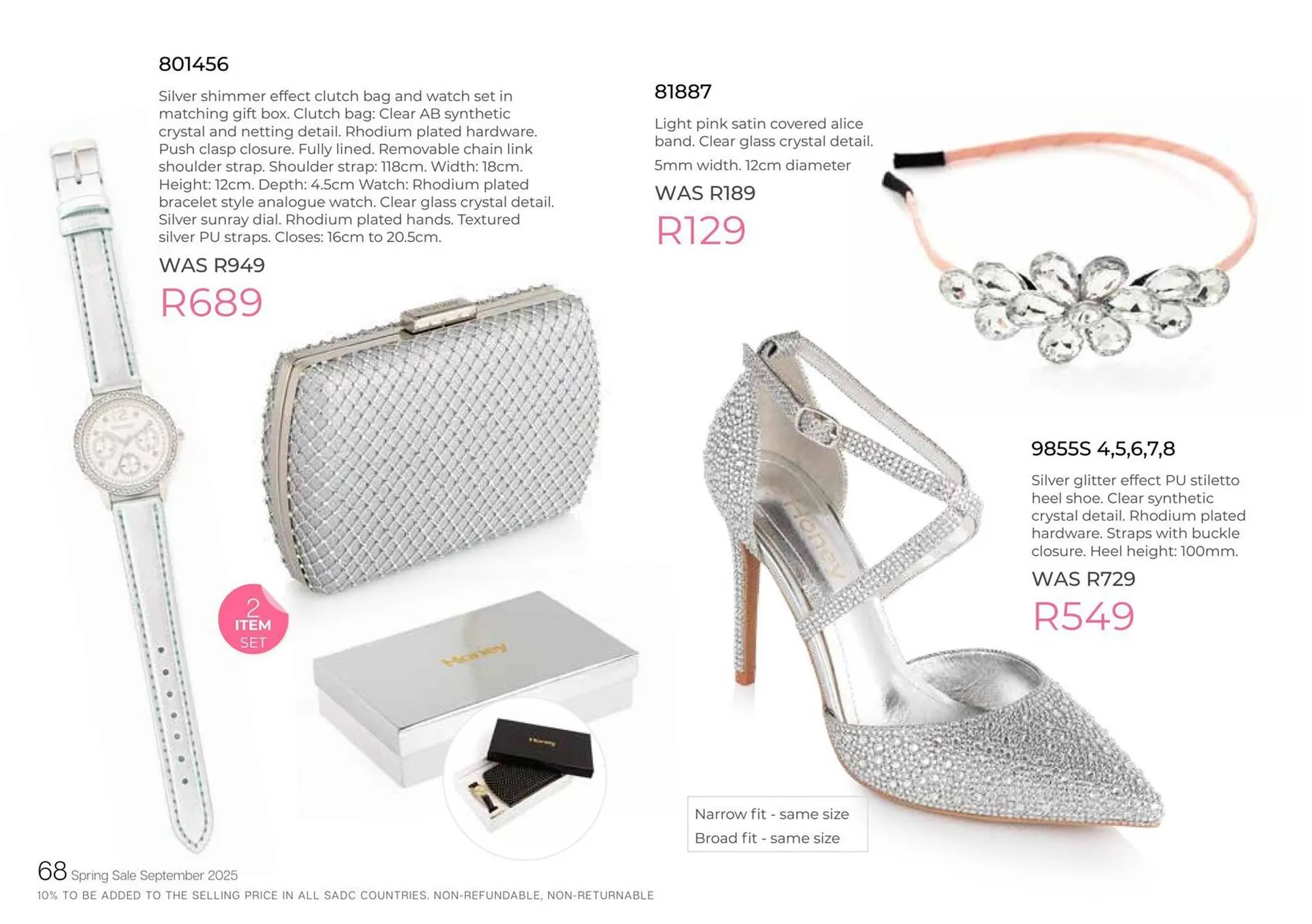 Honey Fashion Accessories catalogue from 3 September to 30 September 2025 - Catalogue Page 70
