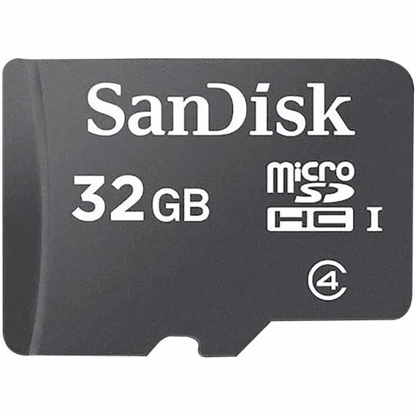Sandisk Micro SD 32GB (excl Adaptor)
