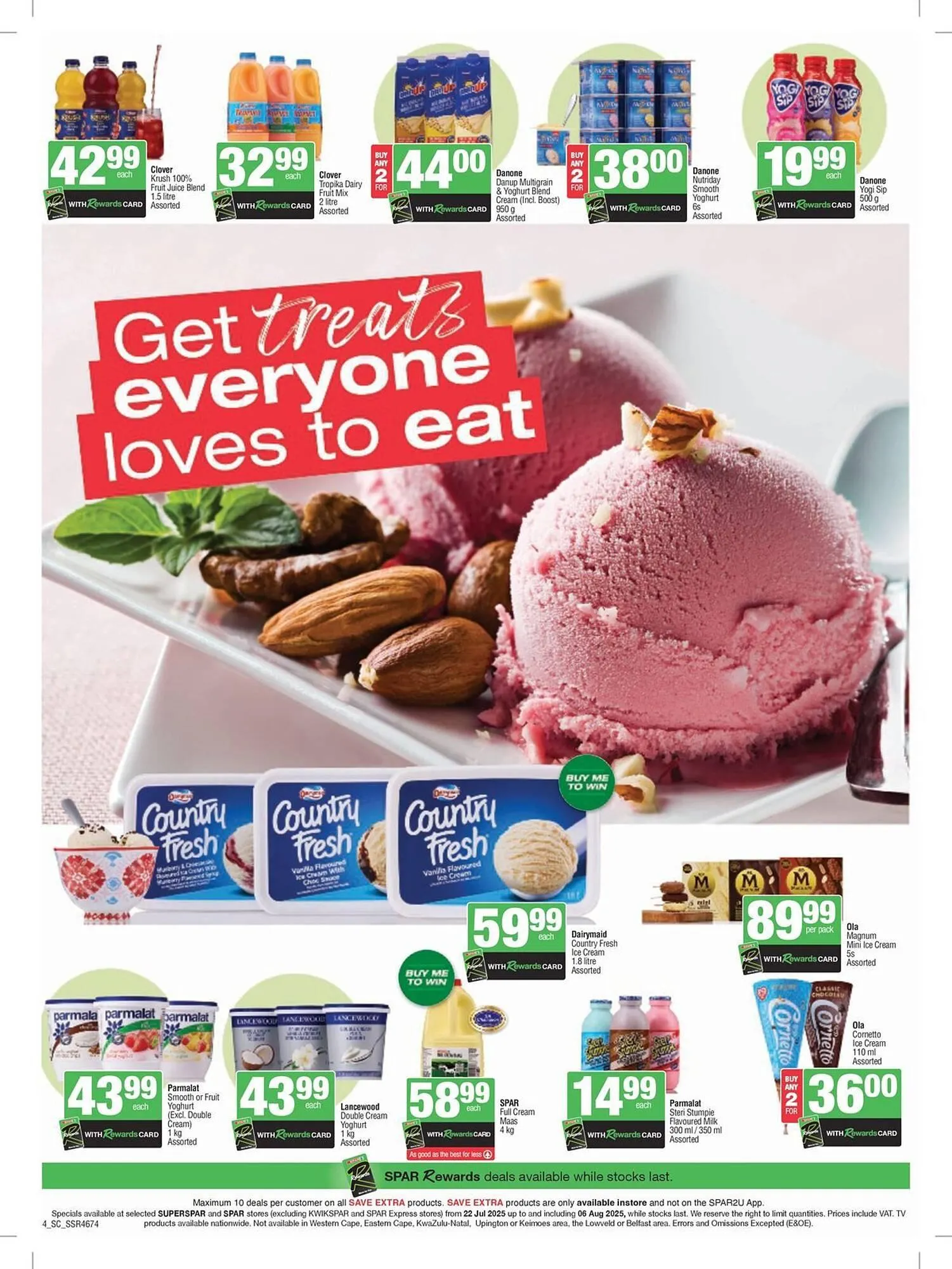 KwikSpar catalogue from 24 July to 6 August 2025 - Catalogue Page 4
